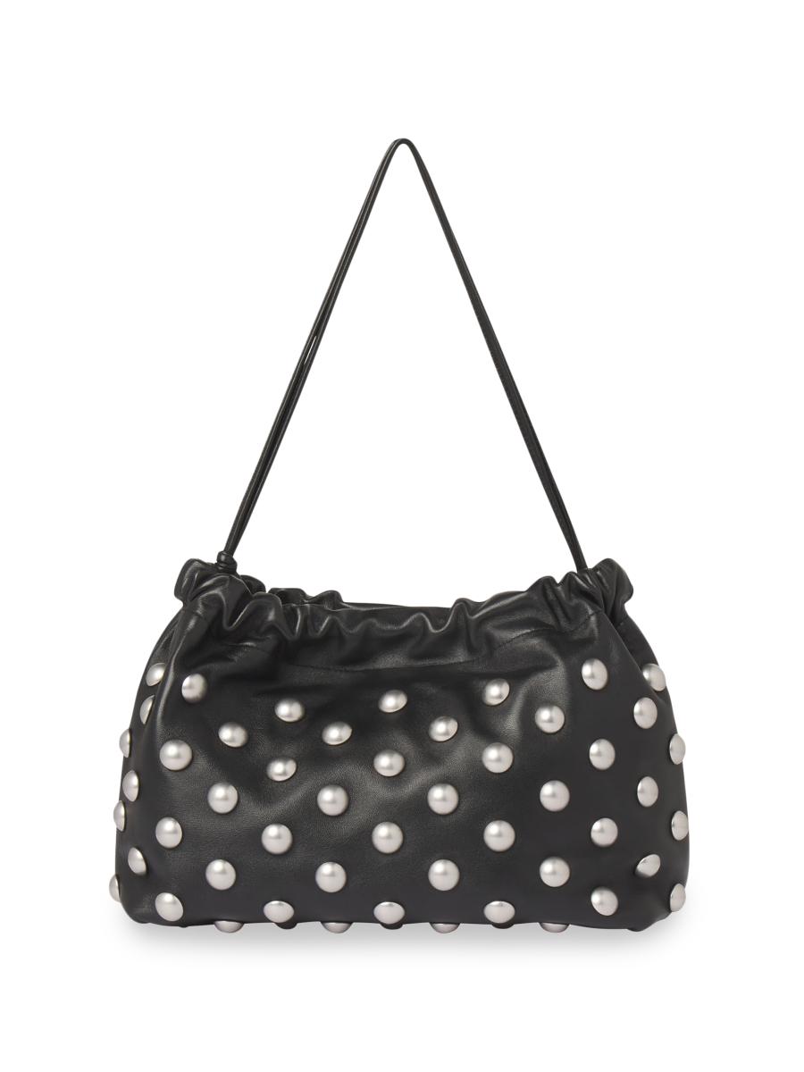 A.l.c Women's Arlo Studded Leather Bag In Black