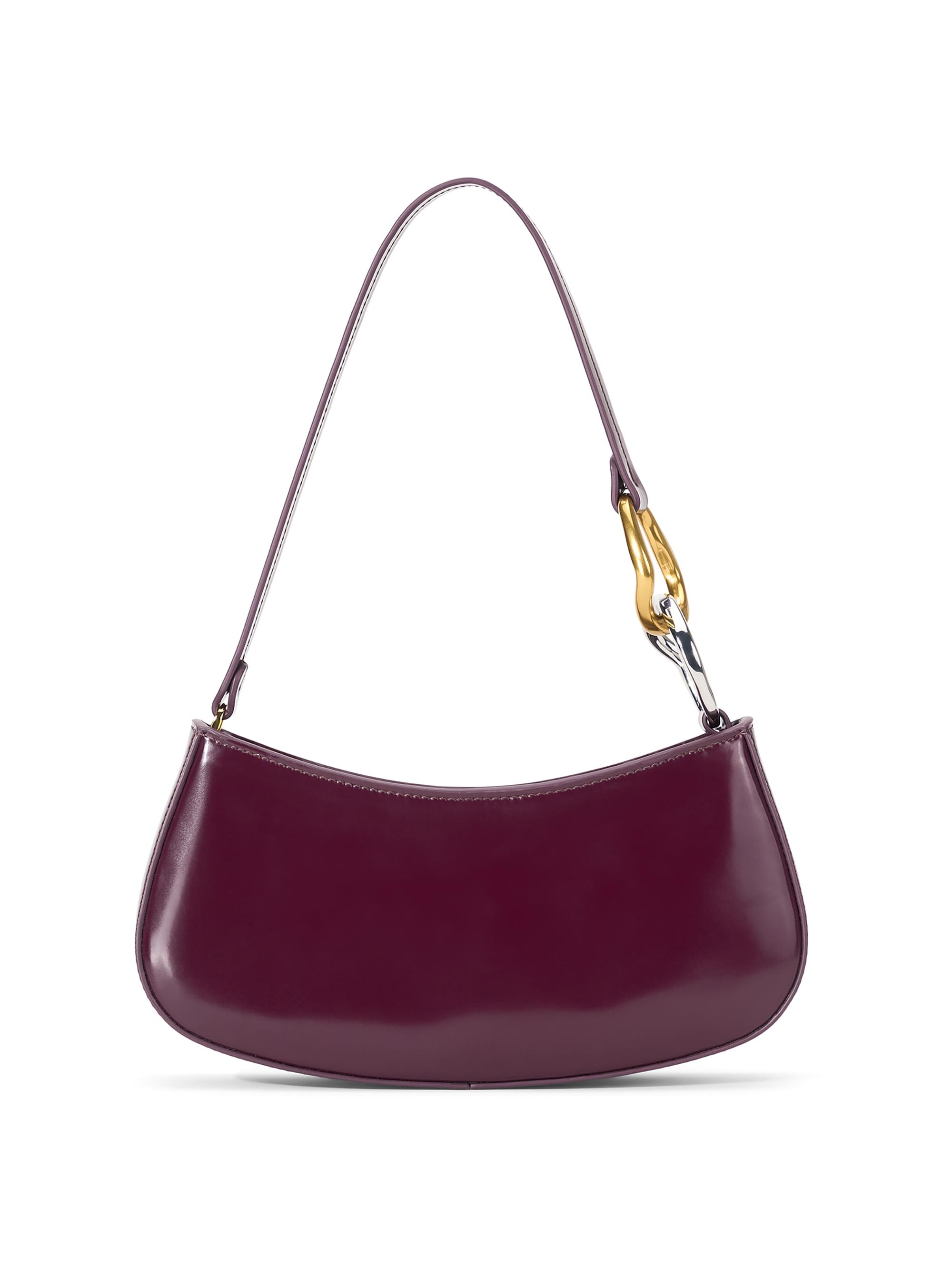 Staud Women's Ollie Leather Shoulder Bag - Syrah
