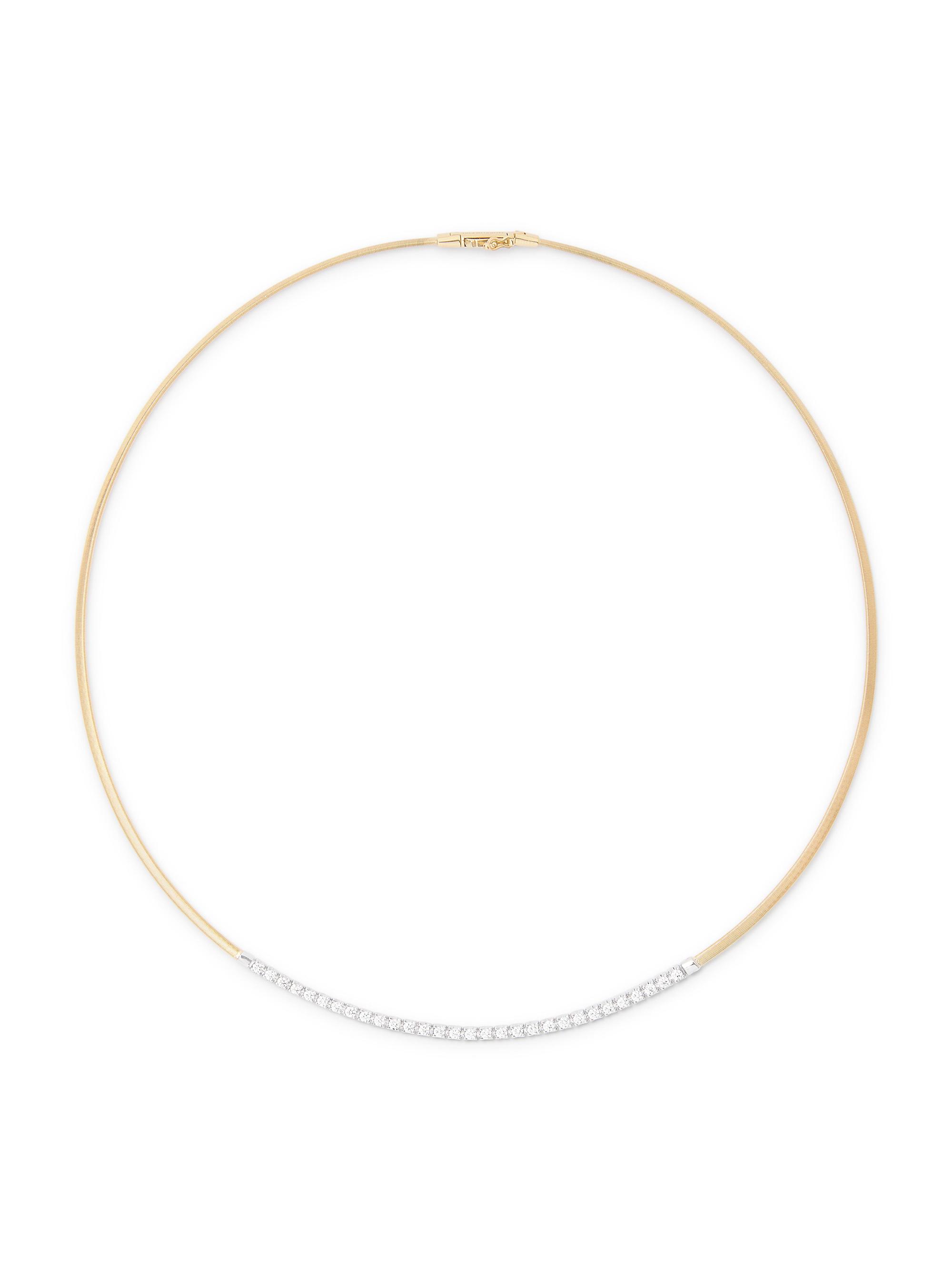 Marco Bicego Women's Masai Two-Tone 18K Gold & 0.75 TCW Diamond Necklace - Yellow Gold