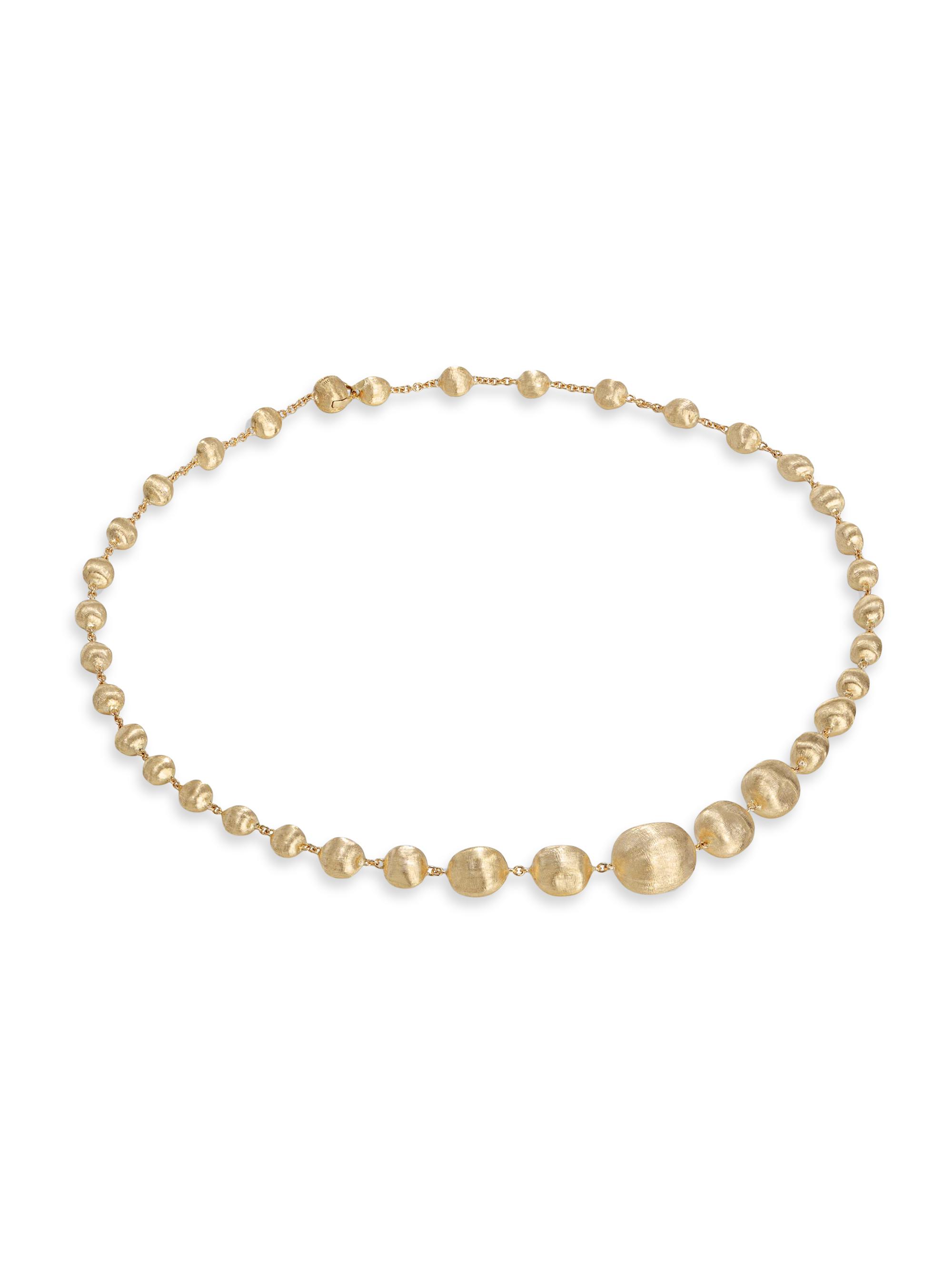 Marco Bicego Women's 18K Yellow Gold Beaded Necklace - Yellow Gold