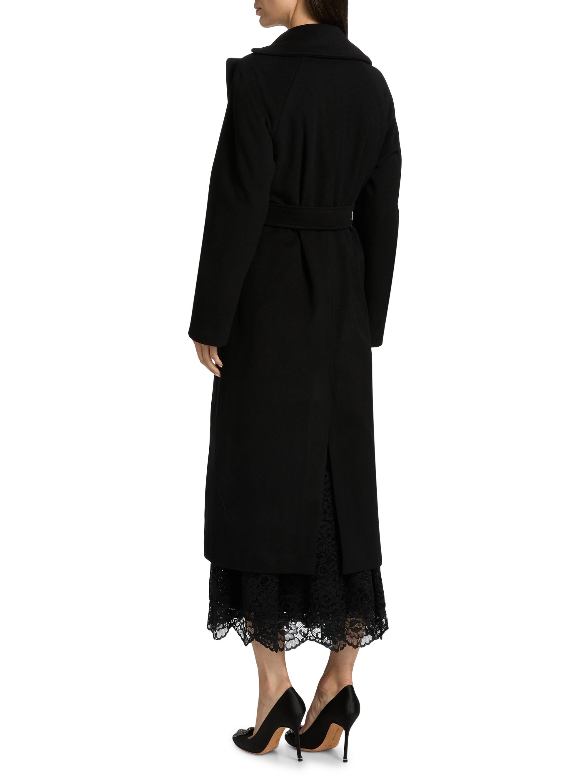 Chiara Boni La Petite Robe Exbal Embellished Virgin Wool-Blend Belted ...