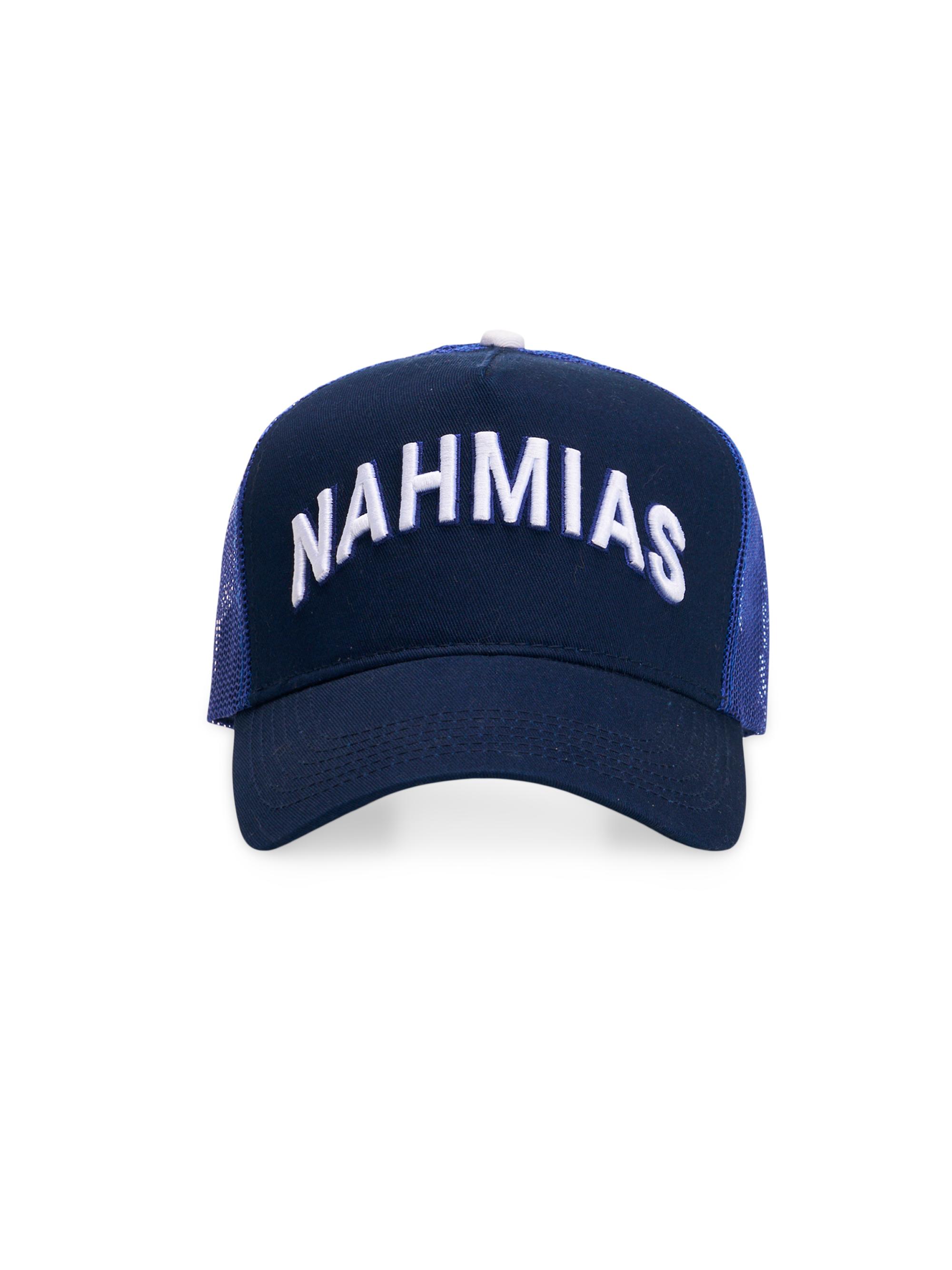 Nahmias Men's Varsity Trucker Hat - Azul