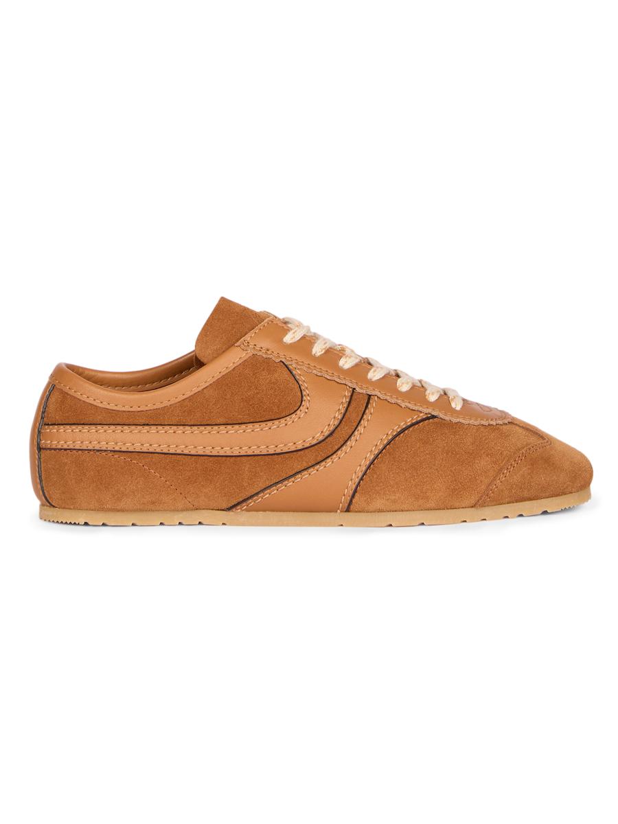 Dries Van Noten Suede Leather-Trimmed Sneakers | Saks Fifth Avenue