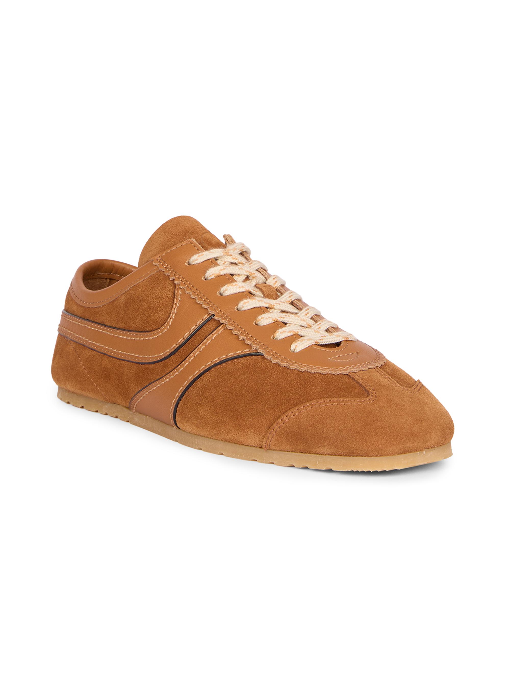 Dries Van Noten Suede Leather-Trimmed Sneakers | Saks Fifth Avenue