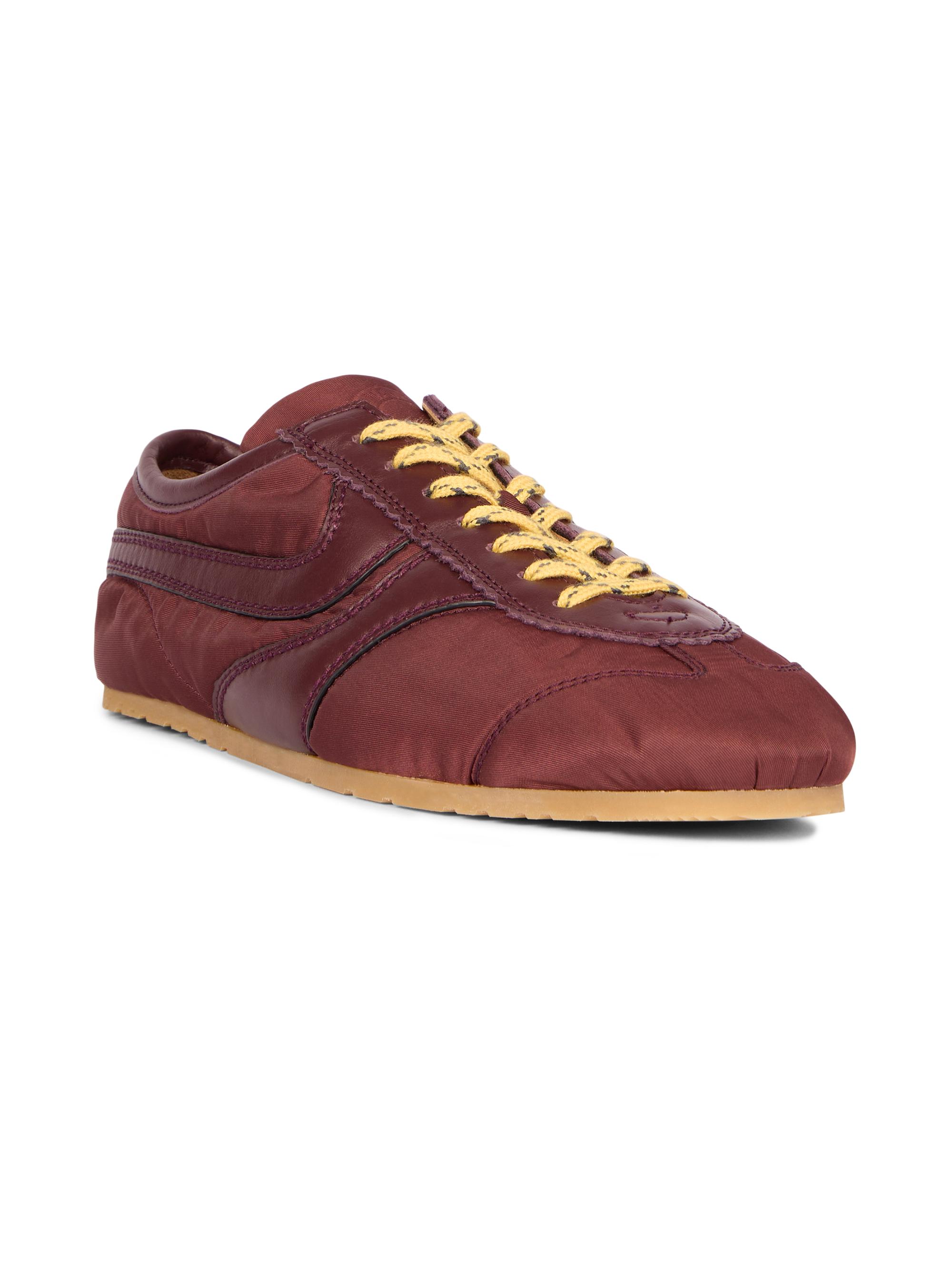 Dries Van Noten Nylon Leather-Trimmed Sneakers | Saks Fifth Avenue