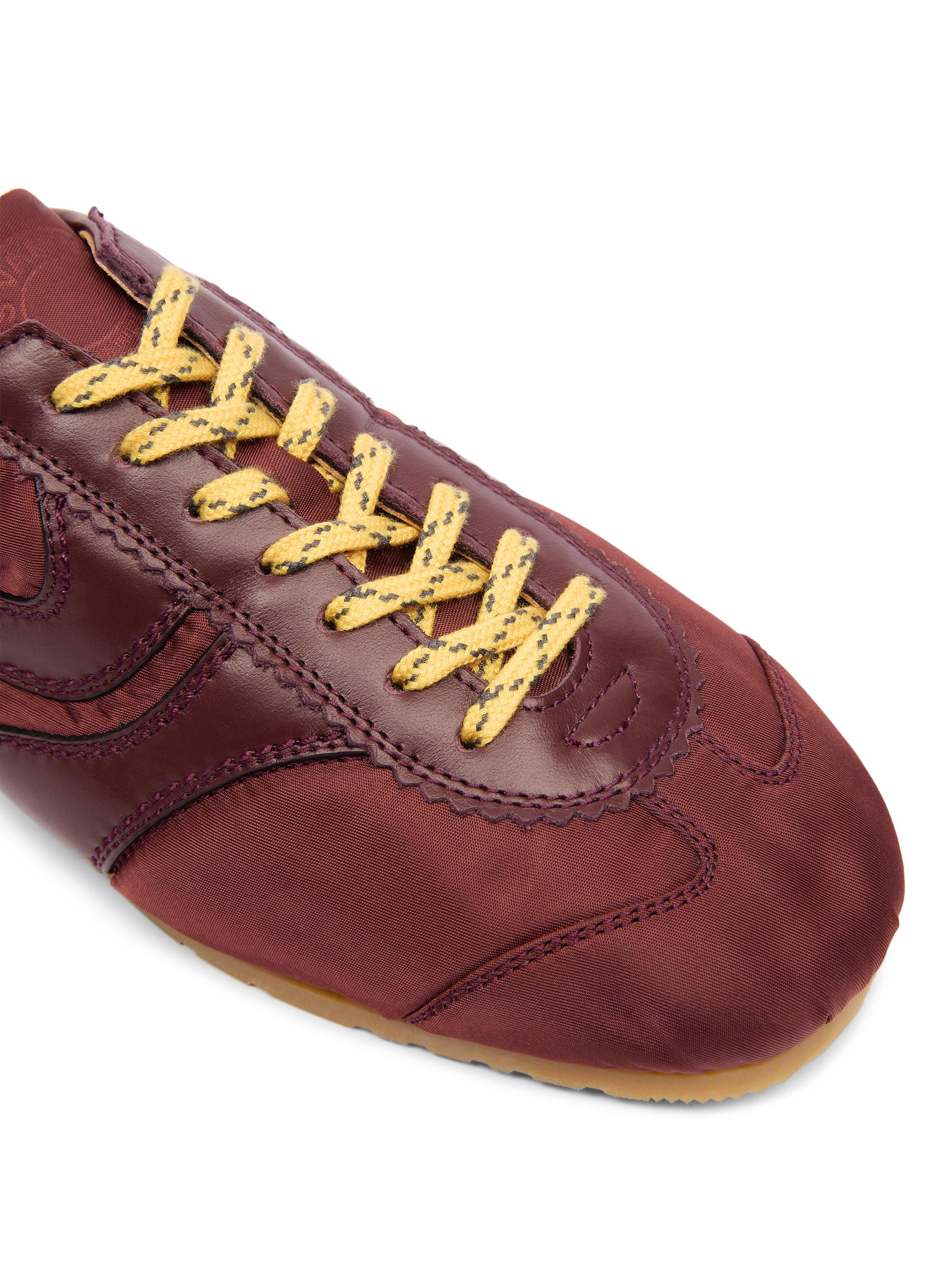 Dries Van Noten Nylon Leather-Trimmed Sneakers | Saks Fifth Avenue