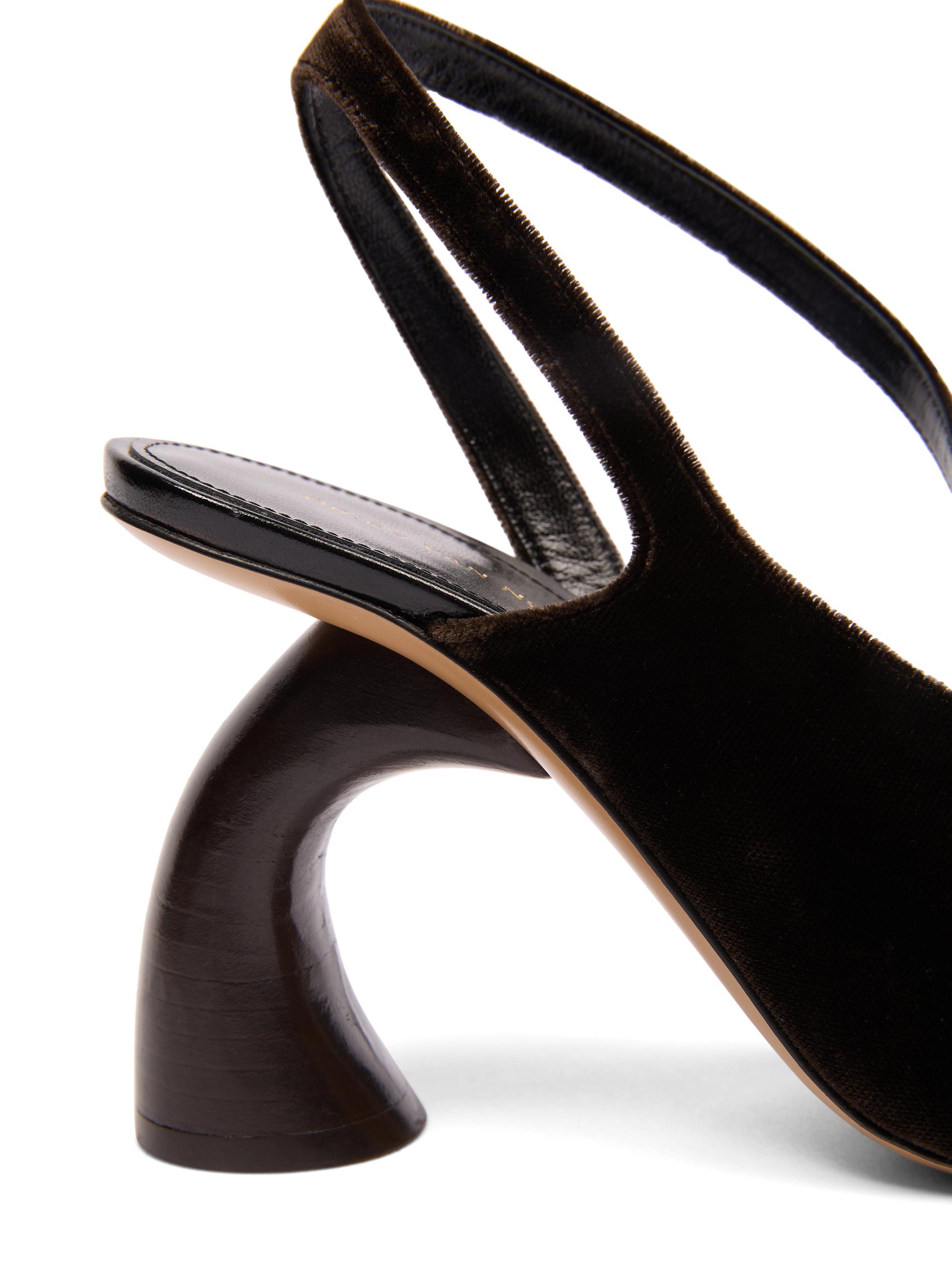 Dries Van Noten  ベルベット　パンプス　36 新品未使用 Dries Van Noten Velvet Slingback Pumps | Saks Fifth Avenue