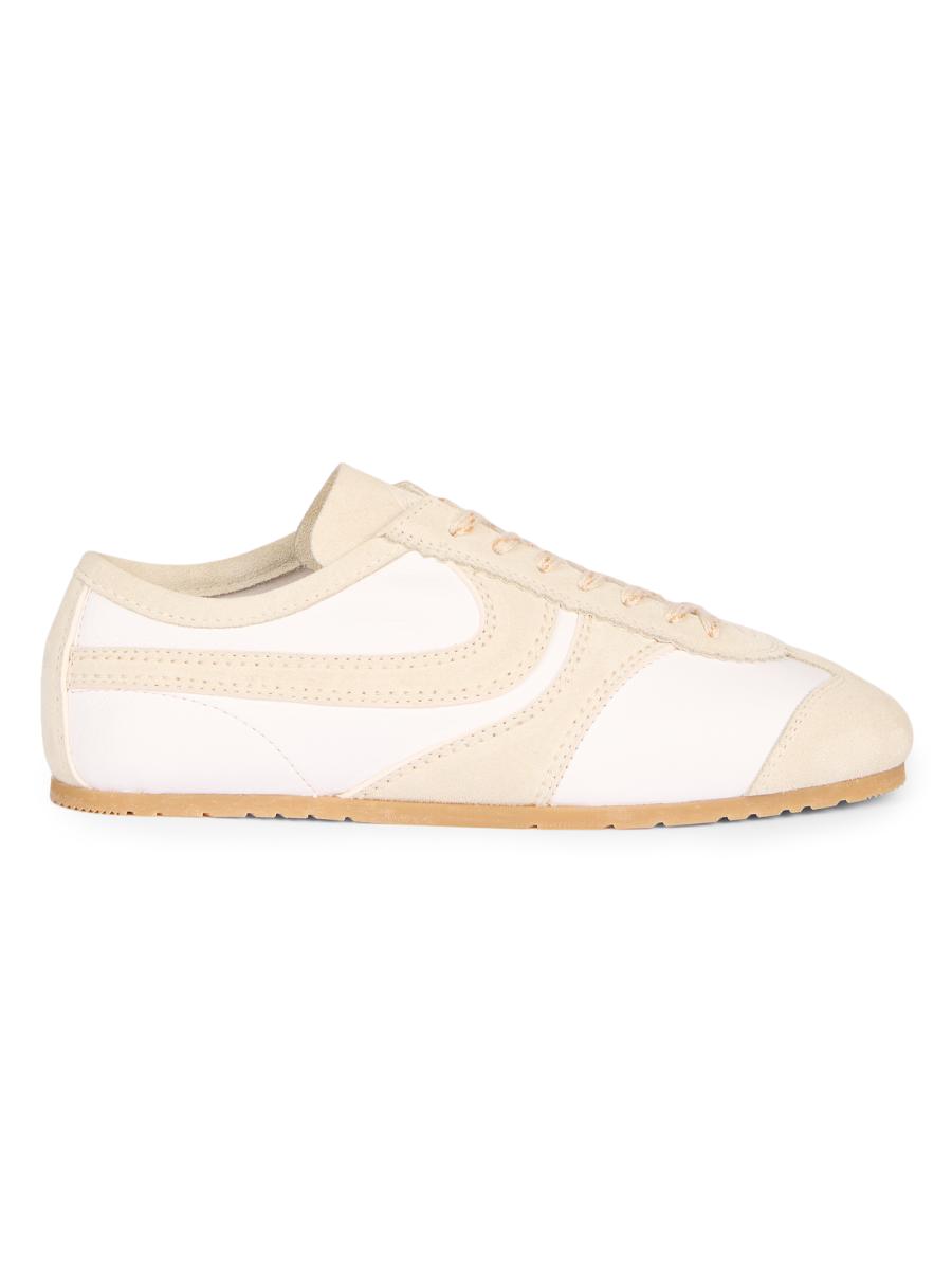 Dries Van Noten Leather Suede-Trimmed Sneakers | Saks Fifth Avenue