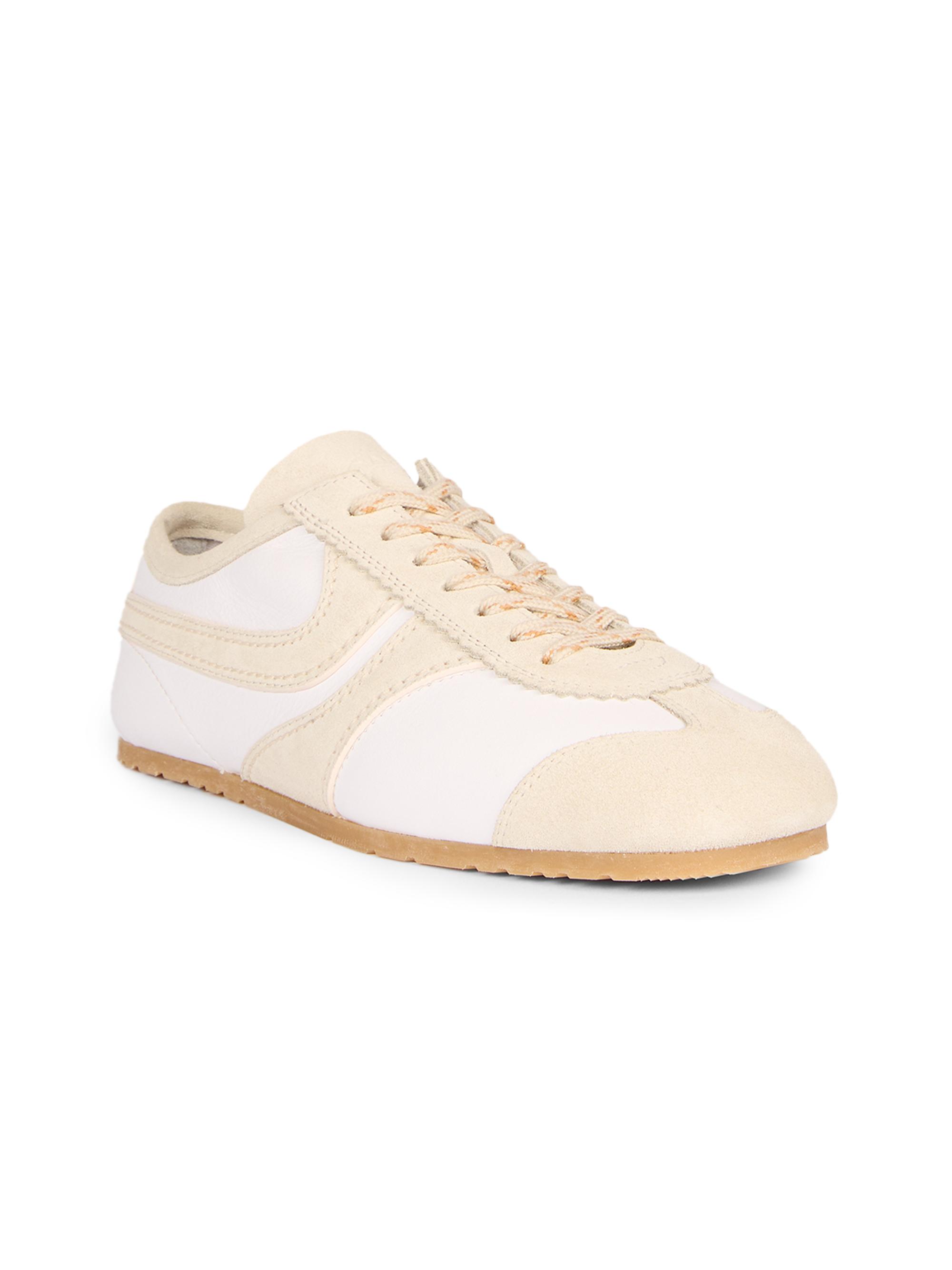 Dries Van Noten Leather Suede-Trimmed Sneakers | Saks Fifth Avenue