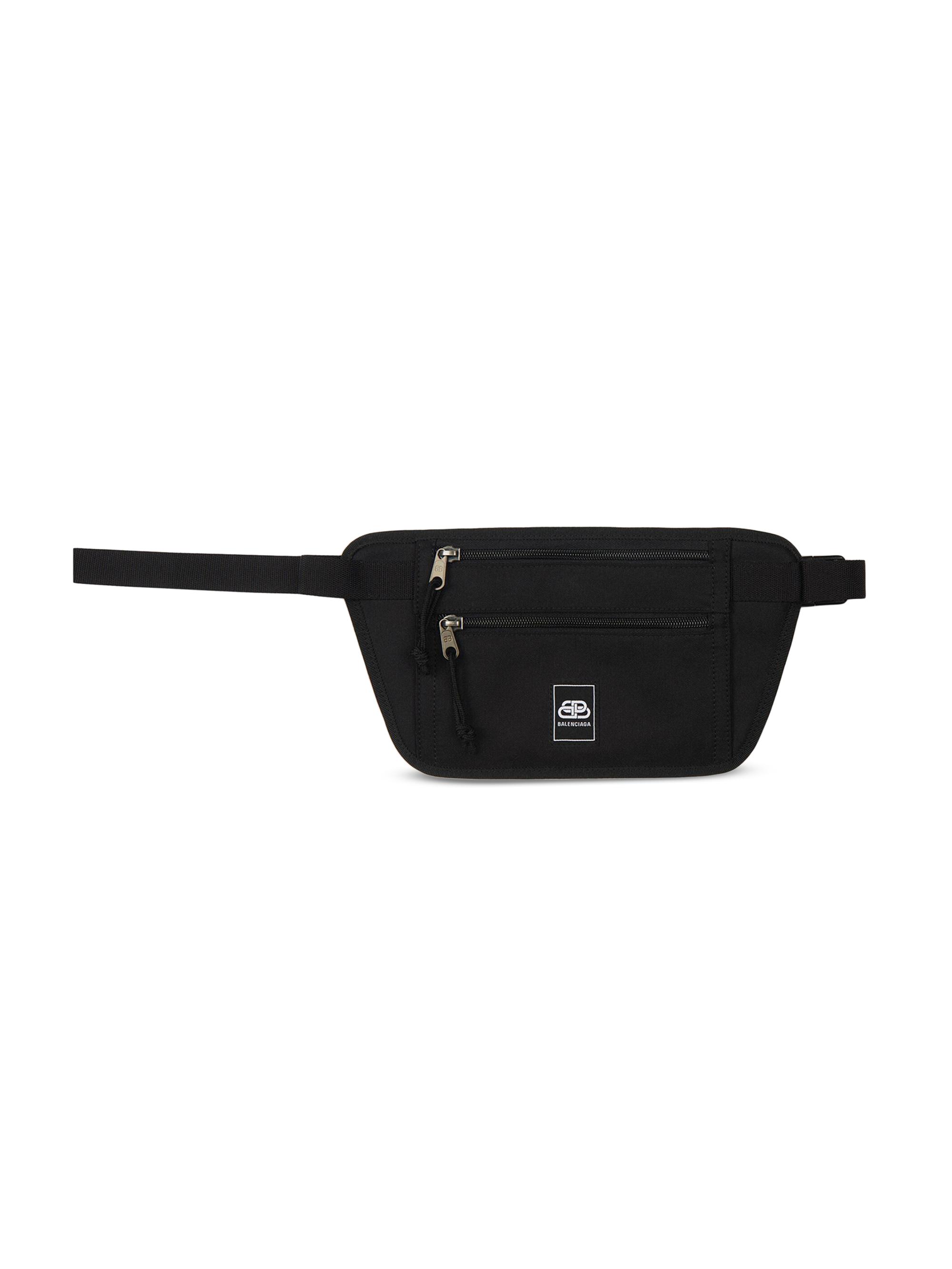Balenciaga Men's Weekend Belt Wallet - Black