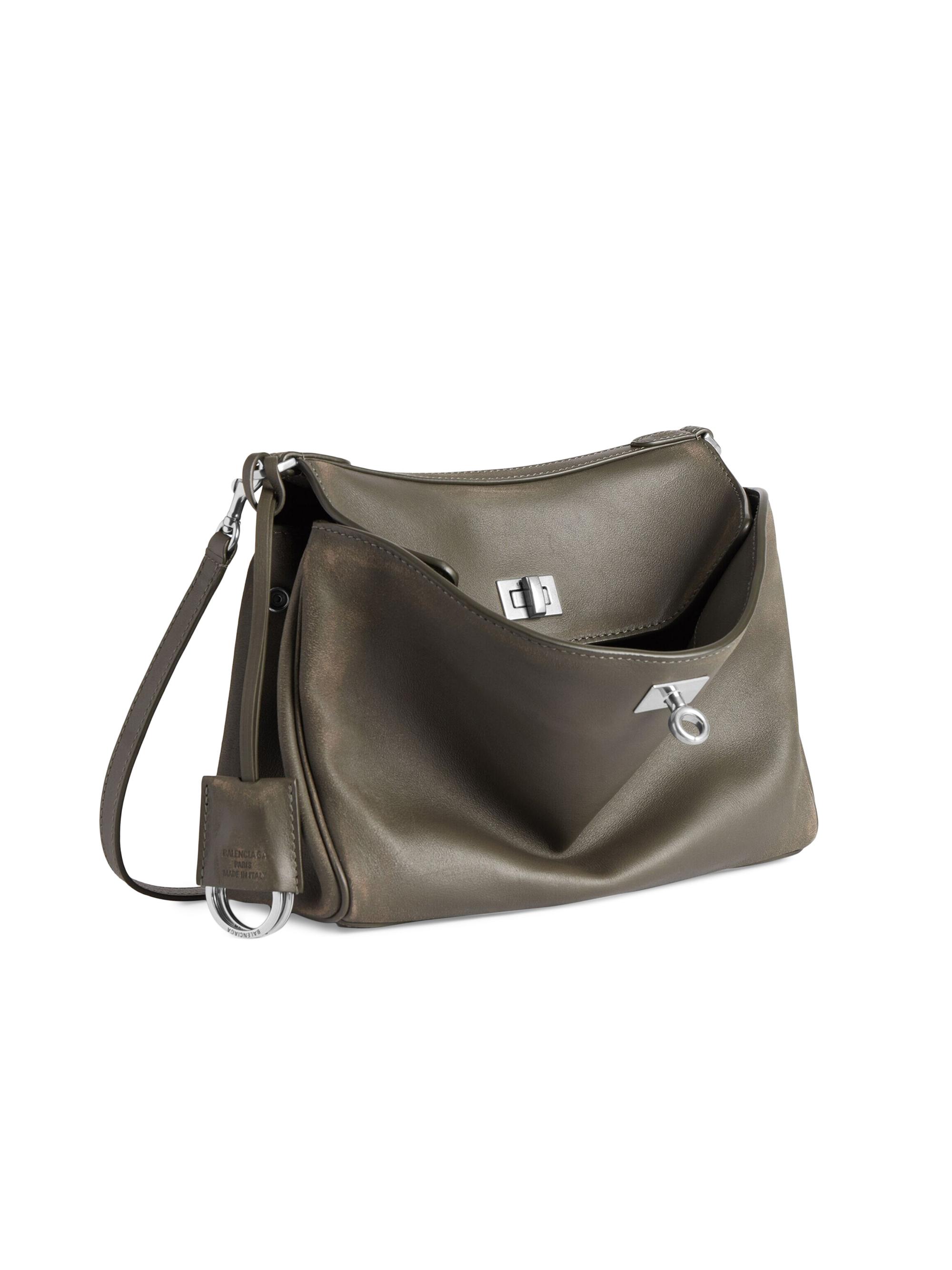 バレンシアガ　ロデオ　ショルダーバッグ　RODEO MESSENGER S Balenciaga: Black Rodeo Messenger Bag | SSENSE