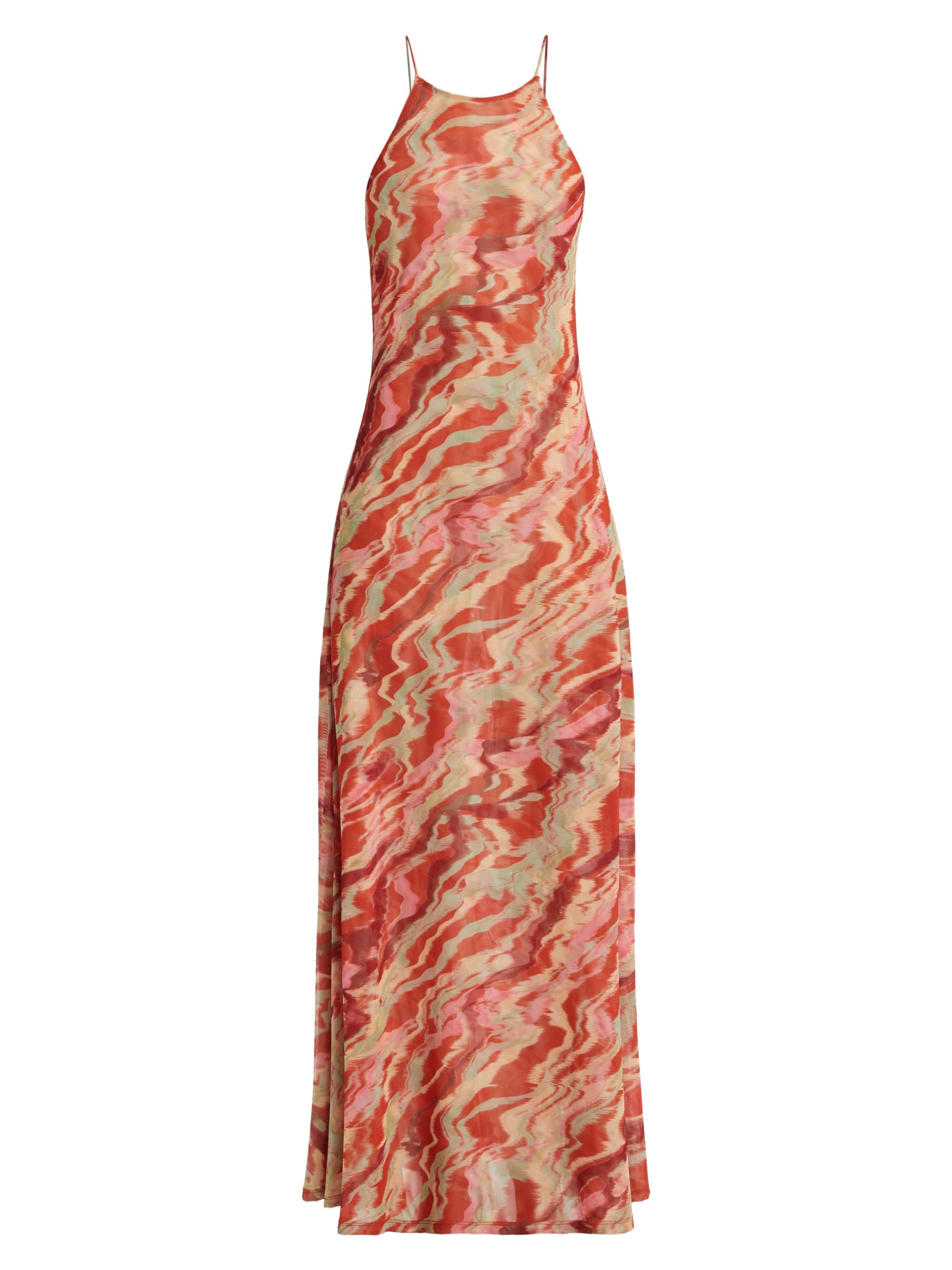 Eywasouls Malibu Women's Samantha Printed Scoopneck Maxi Dress - Muted Marble