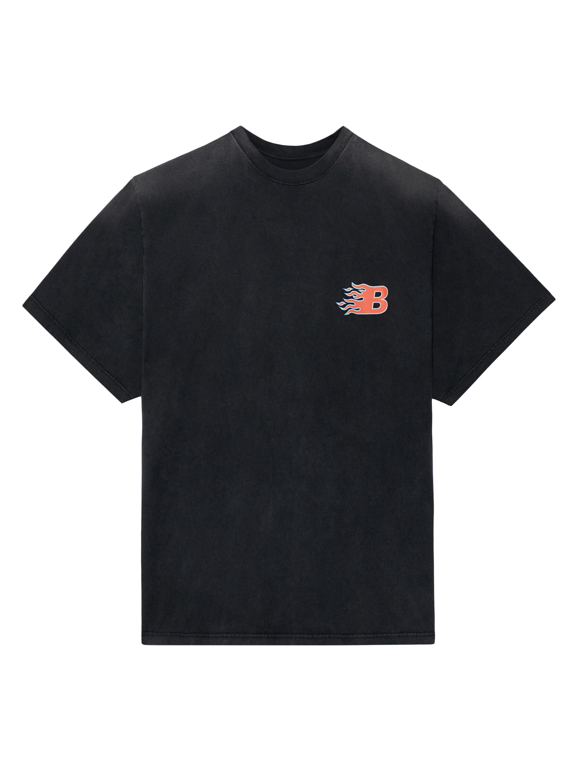 Balenciaga Flame T-Shirt - Black