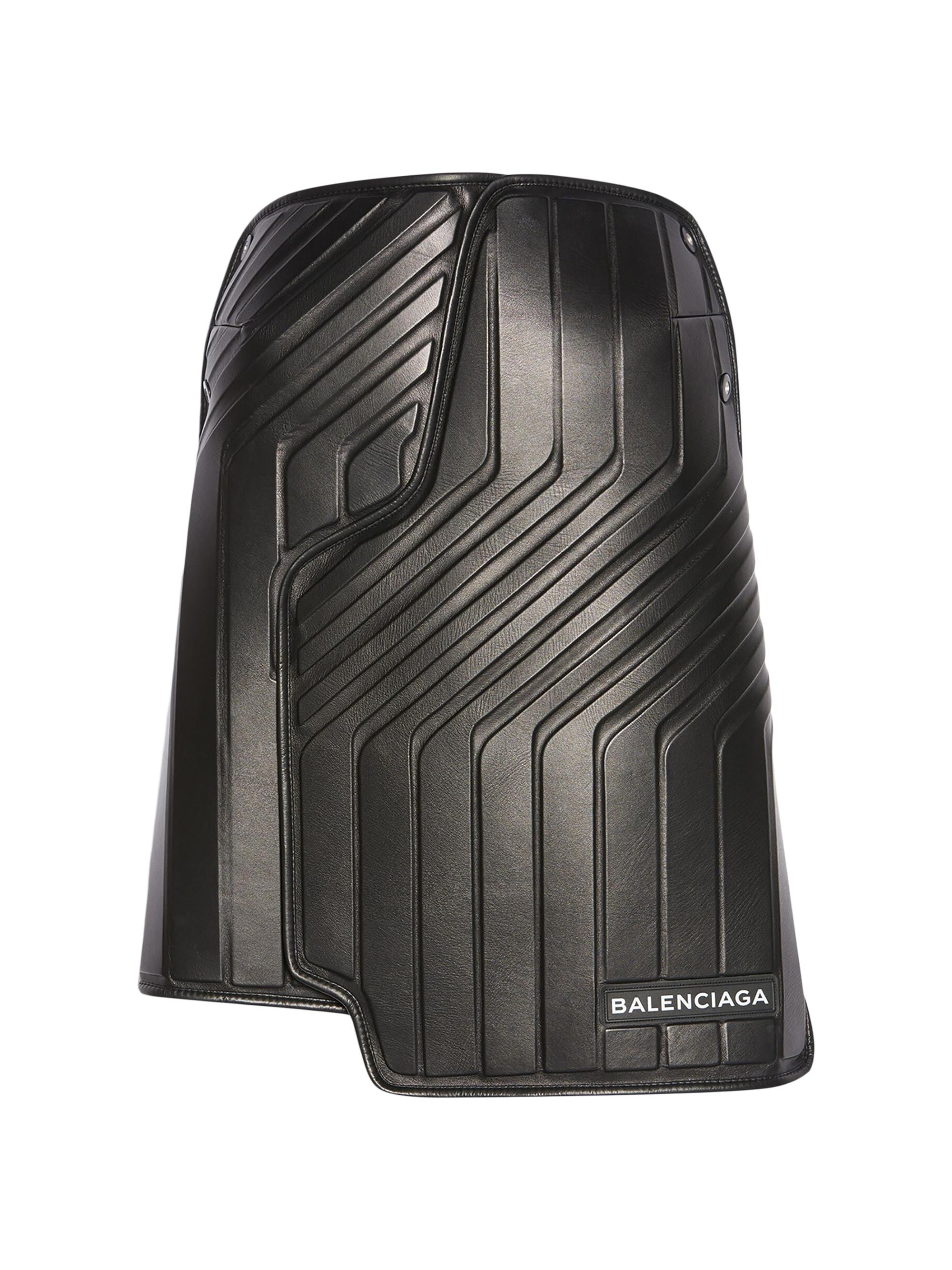 Balenciaga Women's Car Design Skirt - Black
