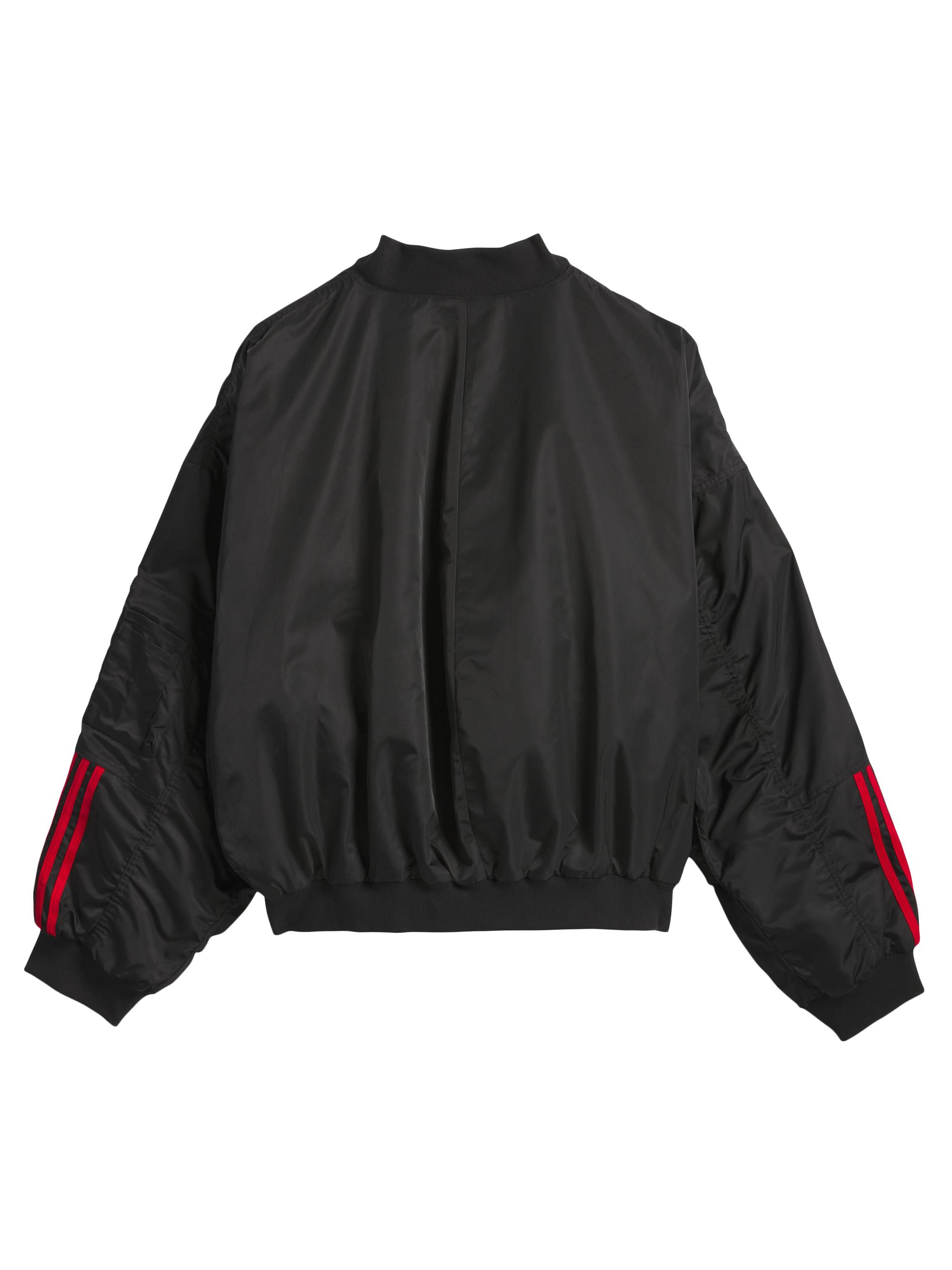 adidas adidas x Willy Chavarria Satin Oversized Bomber Jacket