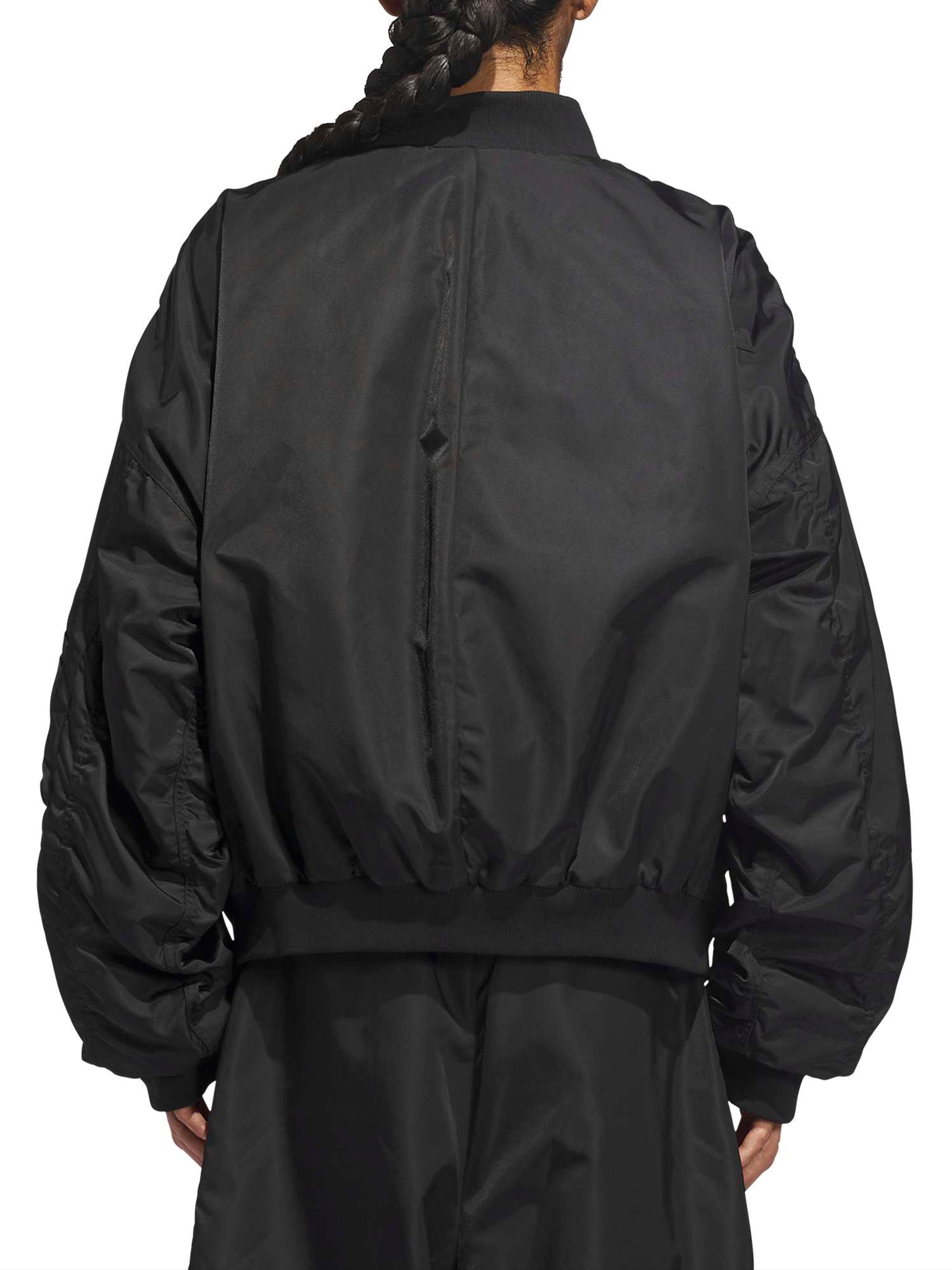 adidas adidas x Willy Chavarria Satin Oversized Bomber Jacket