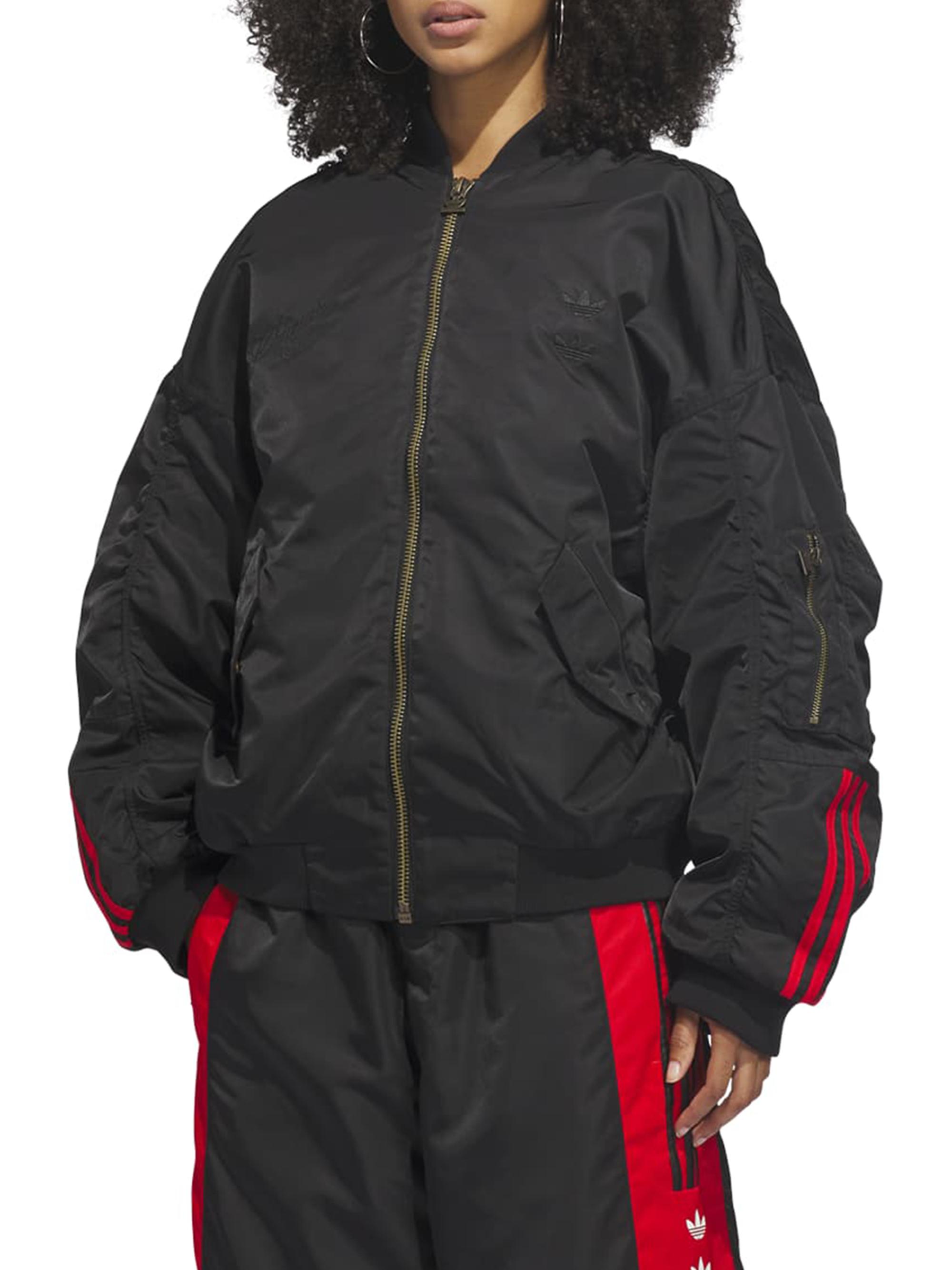 WILLY CHAVARRIA サテンジャケット adidas adidas x Willy Chavarria Satin Oversized Bomber Jacket
