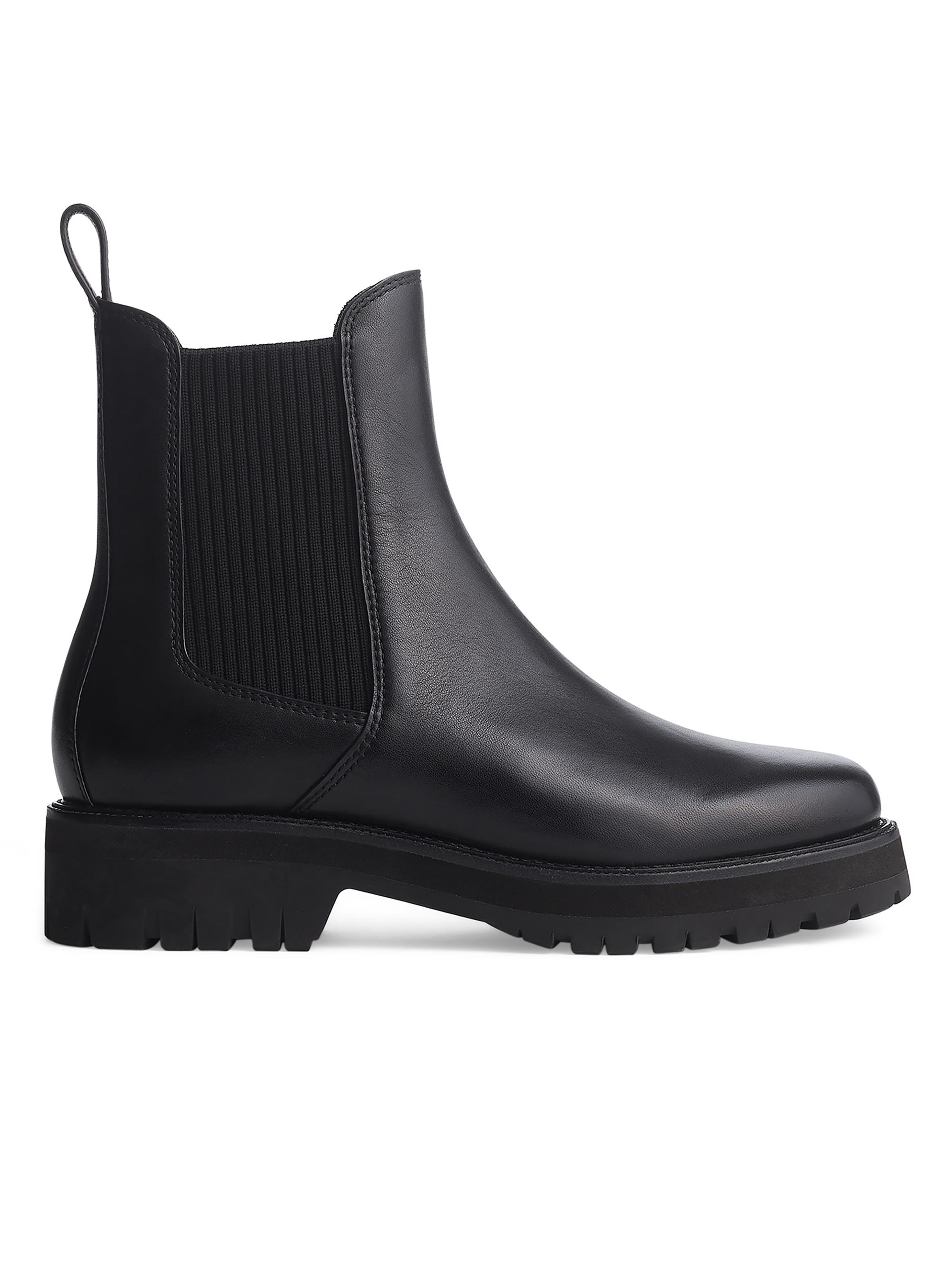 Tod's Patent Leather Lug-Sole Chelsea Boots | Saks Fifth Avenue