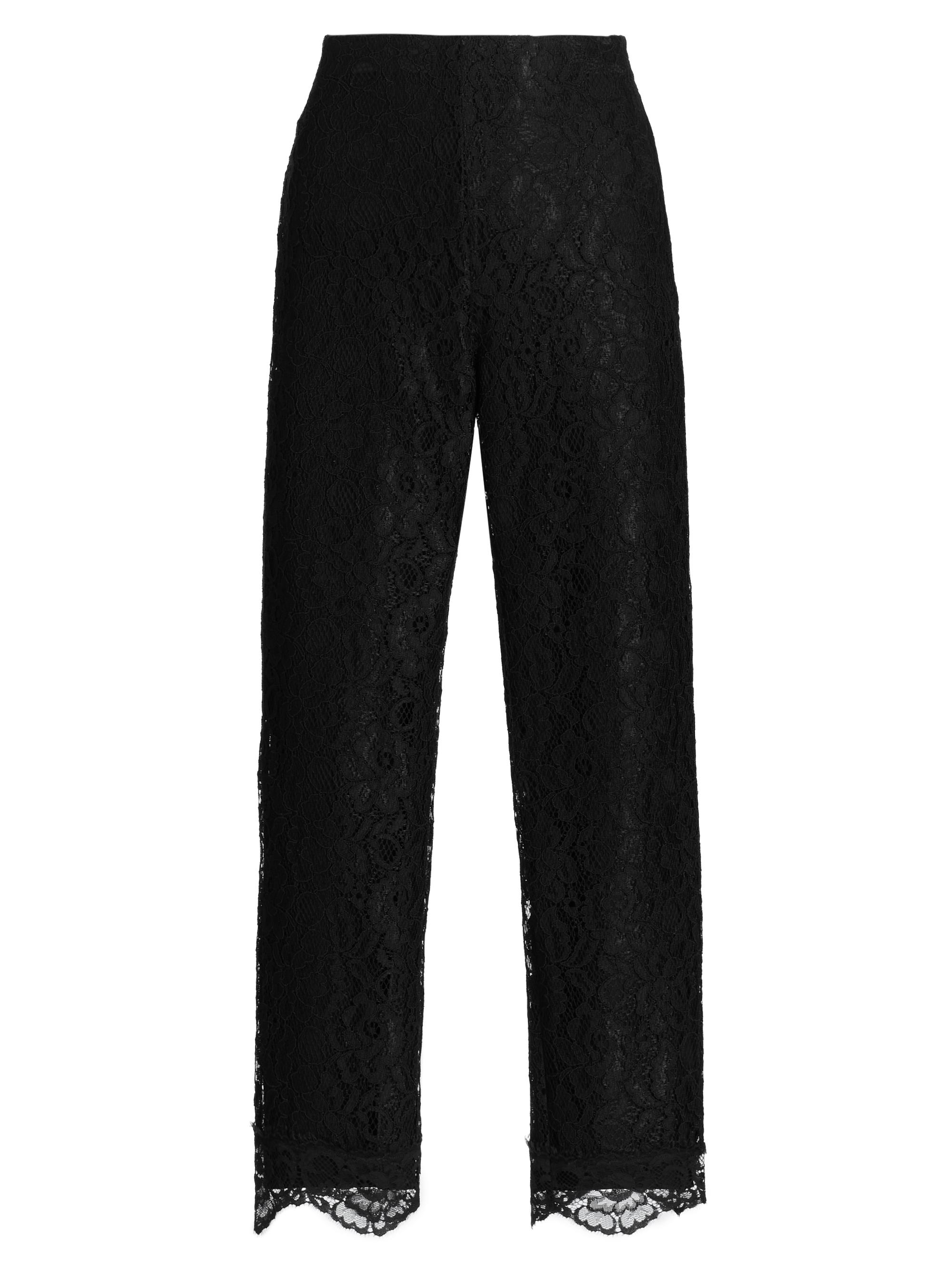 L'AGENCE Livvy Lace Trousers | Saks Fifth Avenue