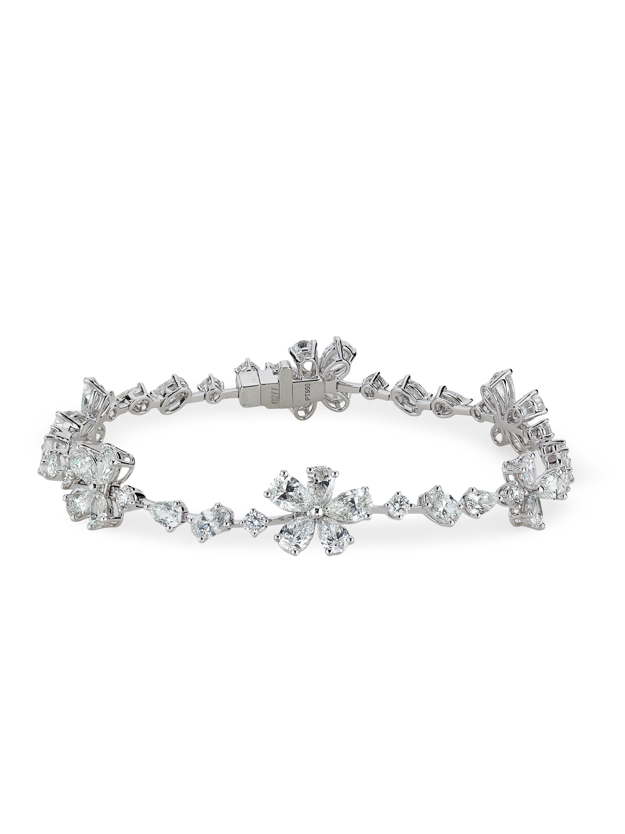 Saks Fifth Avenue High Jewelry Platinum TCW Diamond