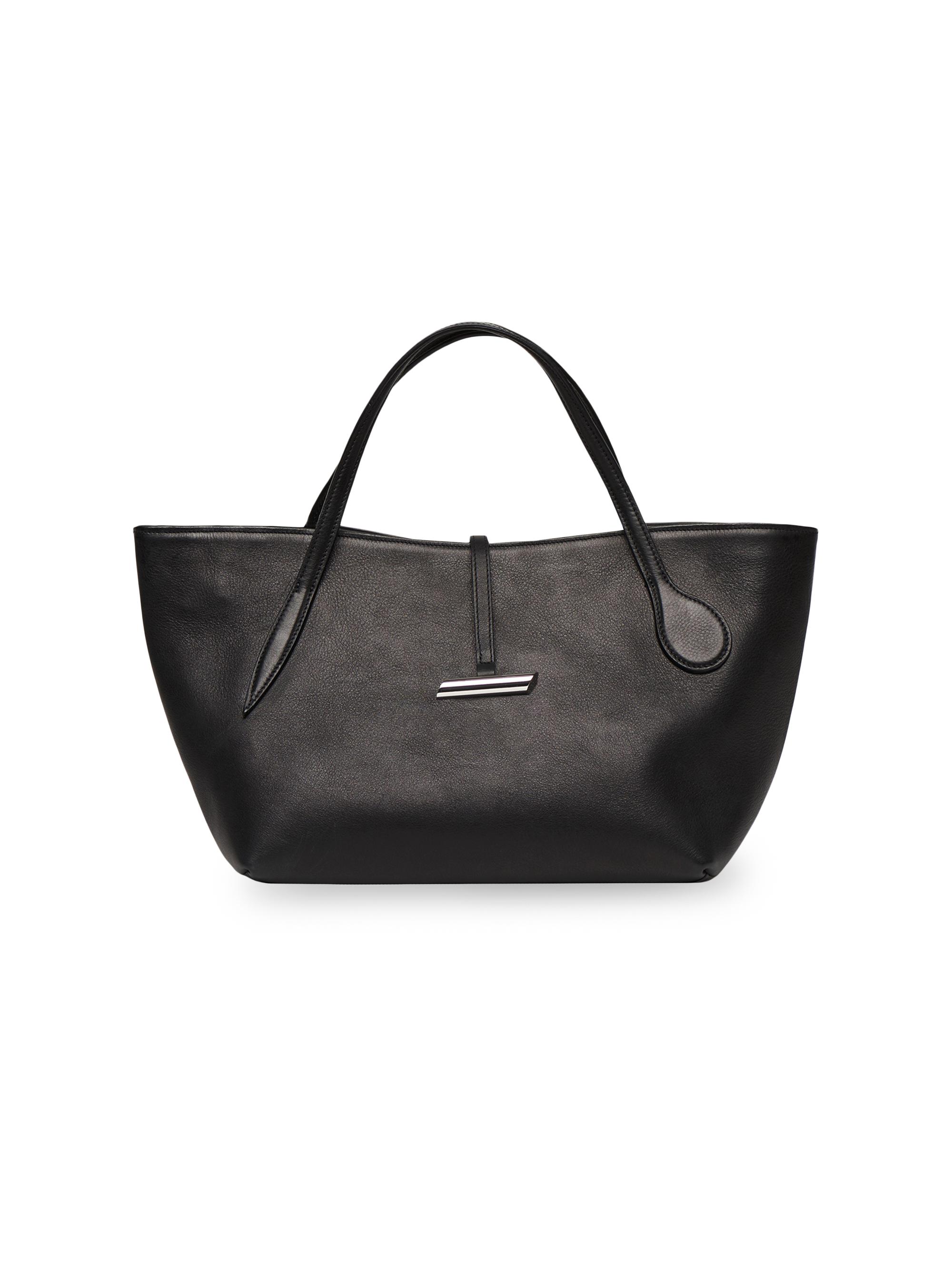 Akris Alexa Leather Zip-Top Tote | Saks Fifth Avenue