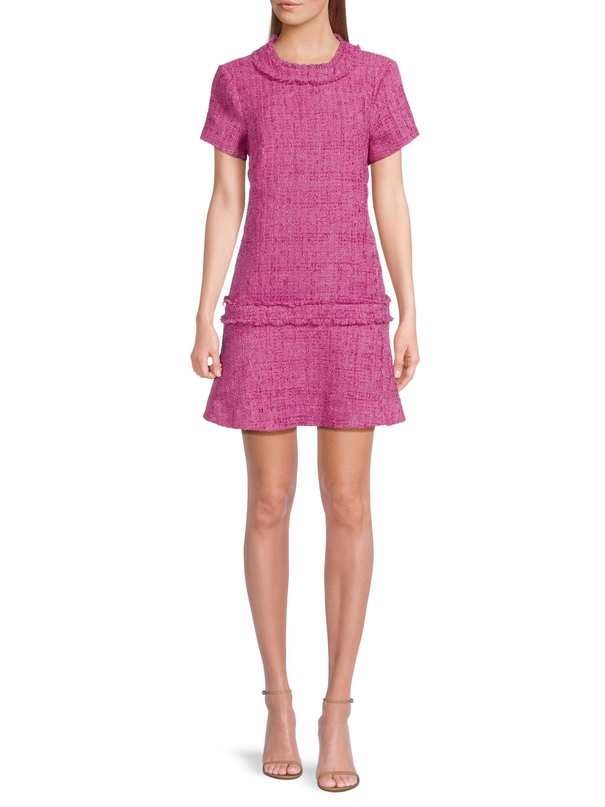 Likely Lanista Tweed Drop-Waist Minidress | Saks Fifth Avenue