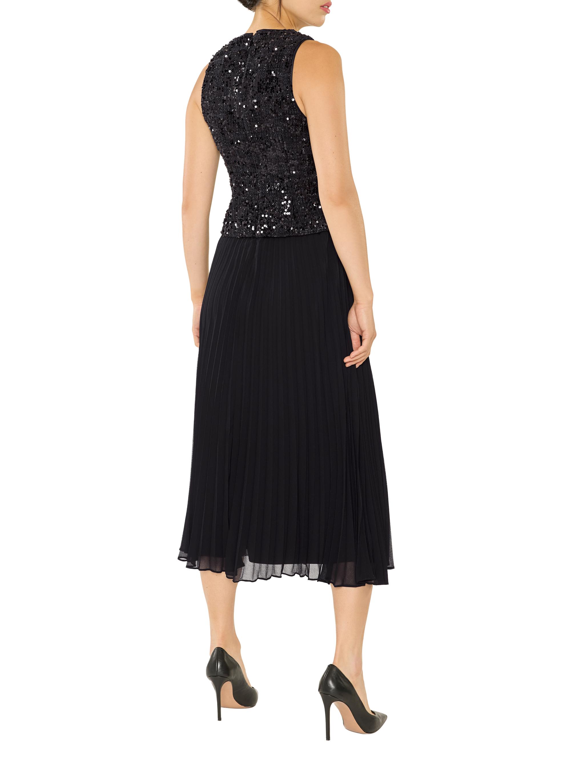 open lace back dress Metallic Off-Shoulder Mirror-Cut Sequin Pleated Long Prom Dress – Modsele main image 1