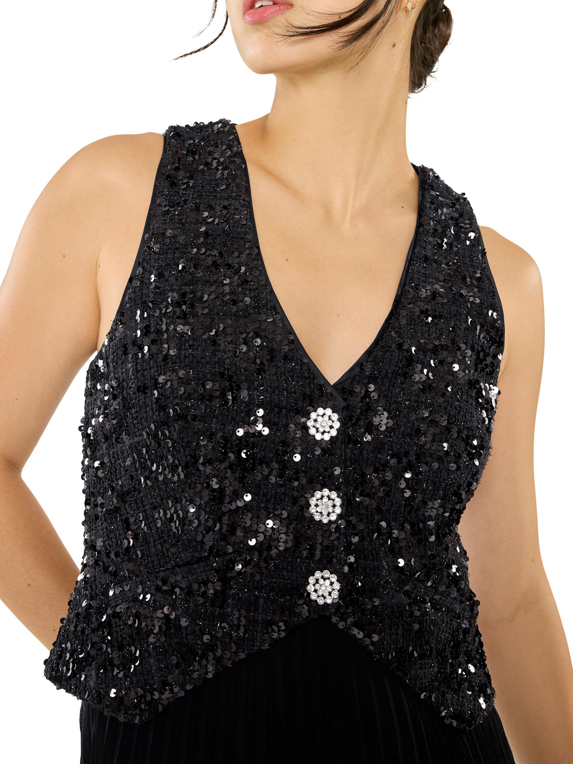 sequin pleated midi dress Buy Yumi Blue Sequin Embellished Panel Pleated Midi Dress from Next USA