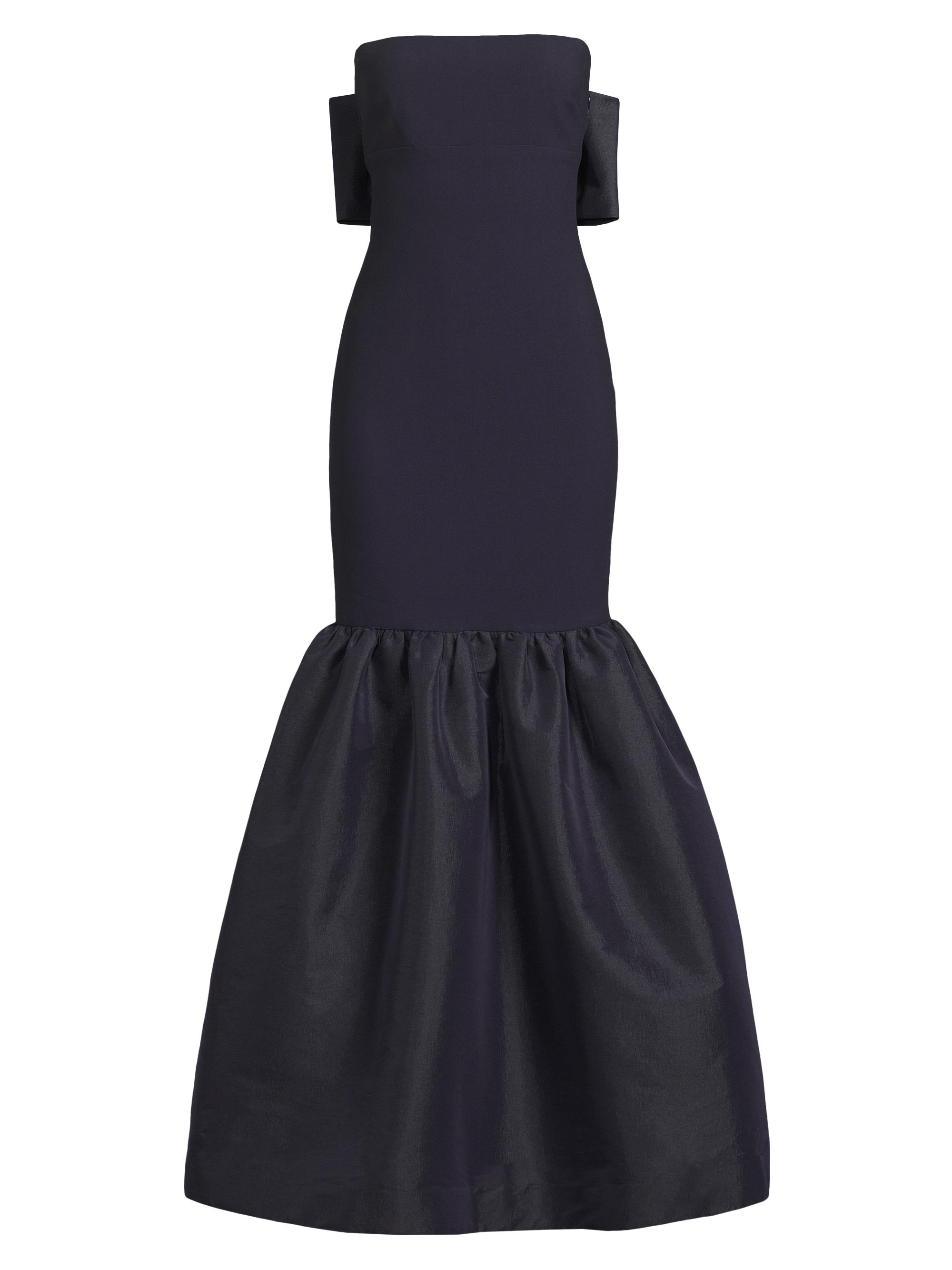 Likely Women's Morgette Bow-Detailed Strapless Mermaid Gown - Navy