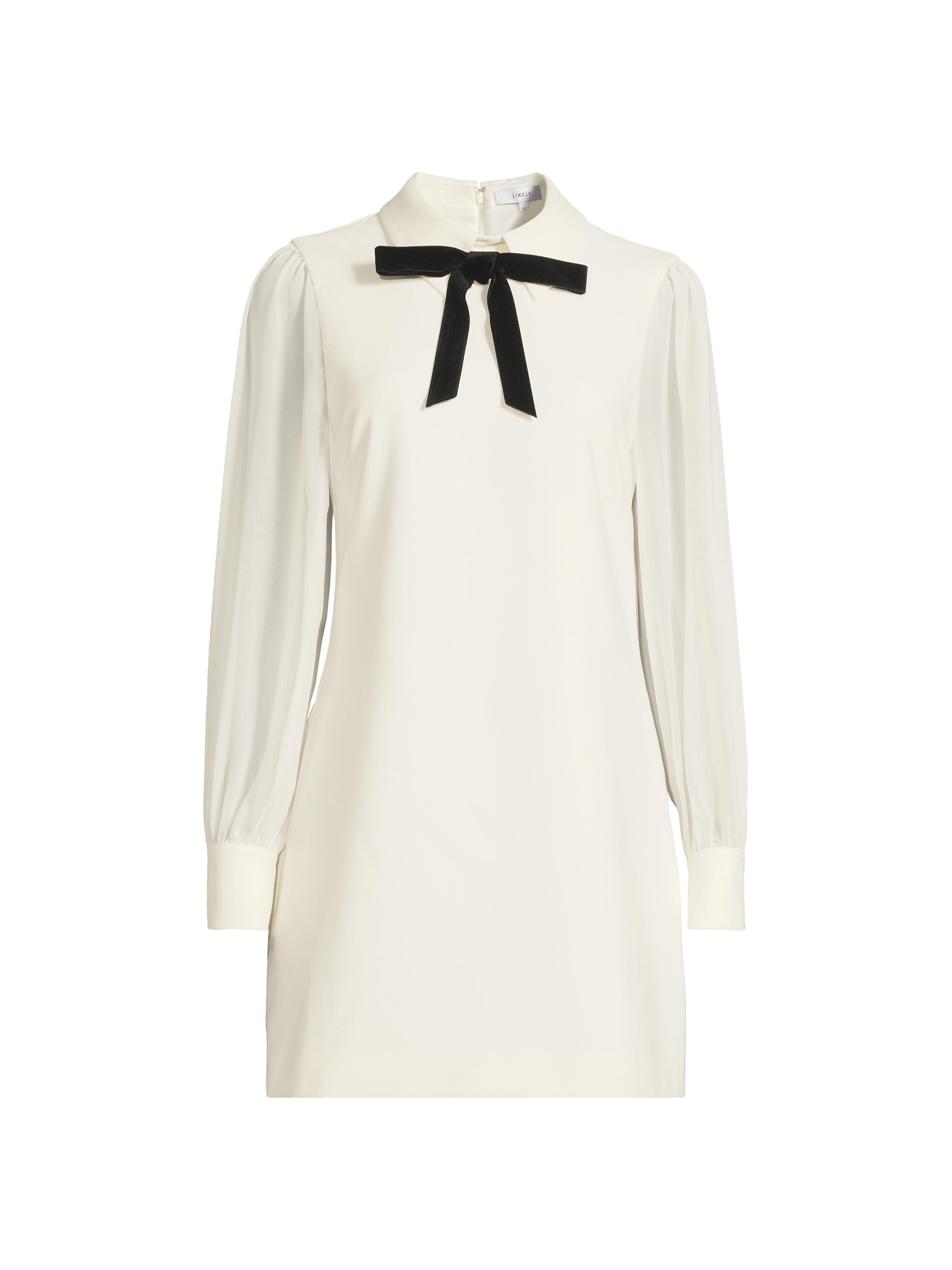 Likely Women's Milana Bow Minidress - White
