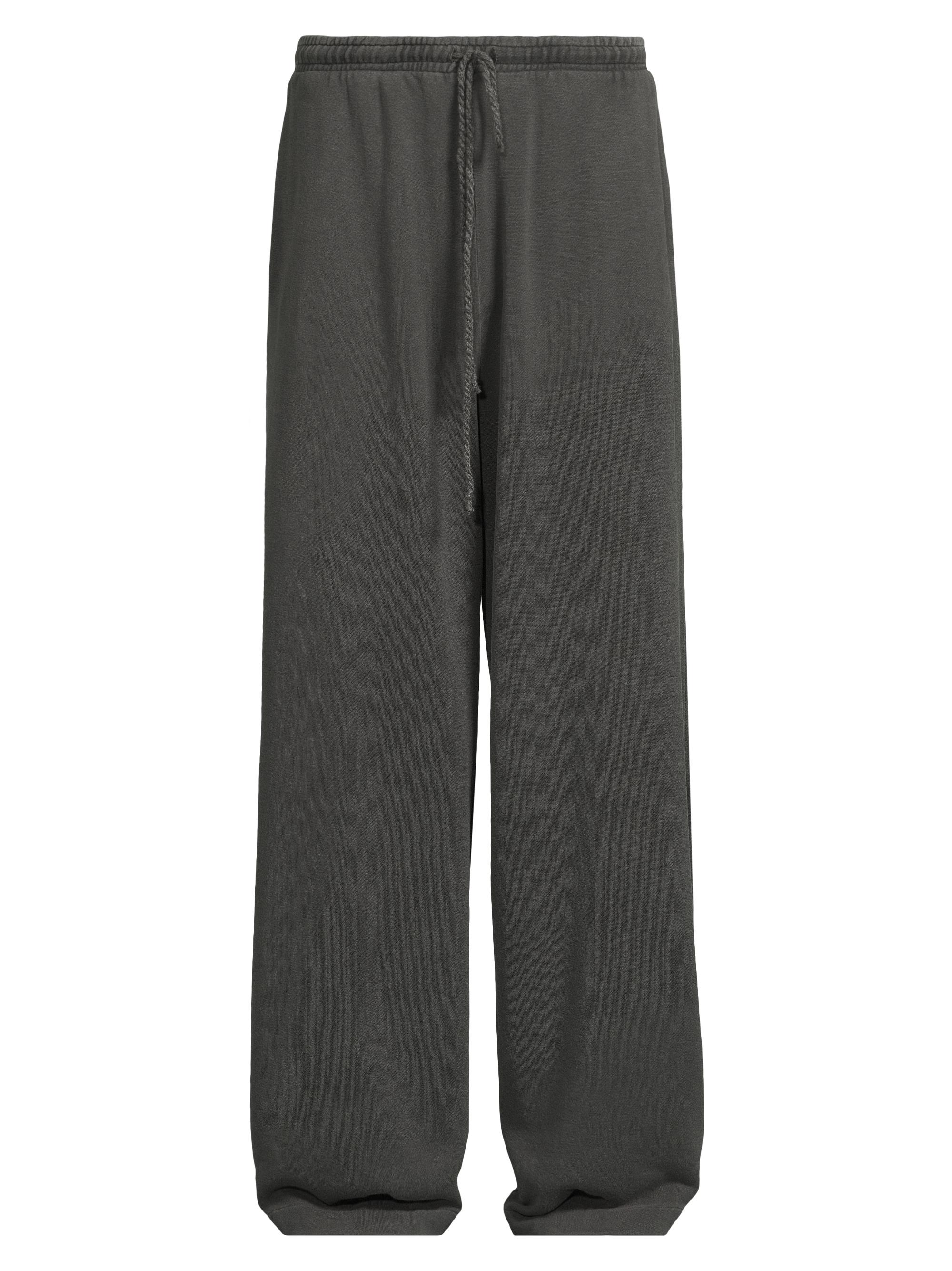 The Elder Statesman Men's Daily Wide-Leg Sweatpants - Coal