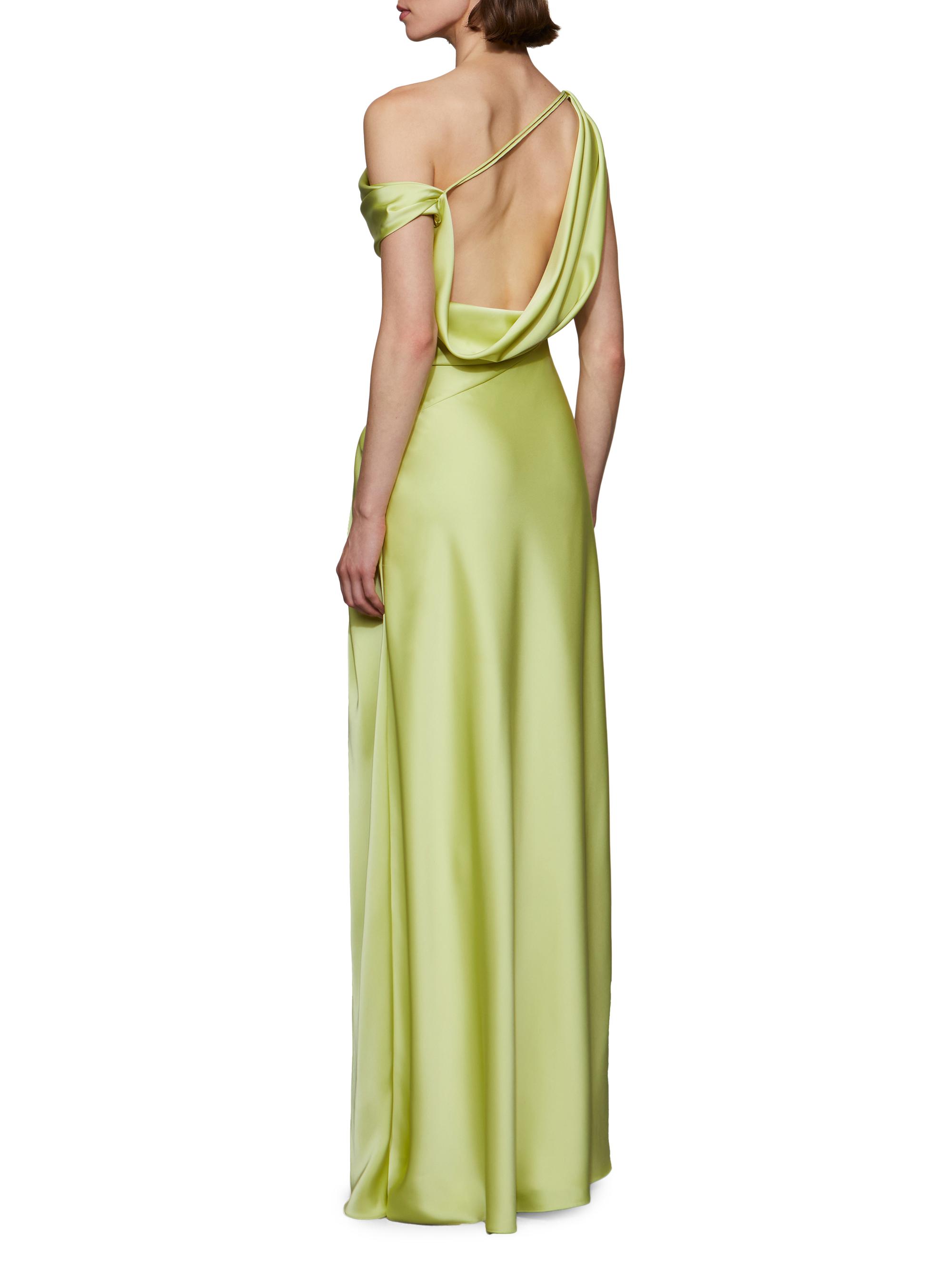 Et Ochs Camilla Satin One-Shoulder Gown | Saks Fifth Avenue