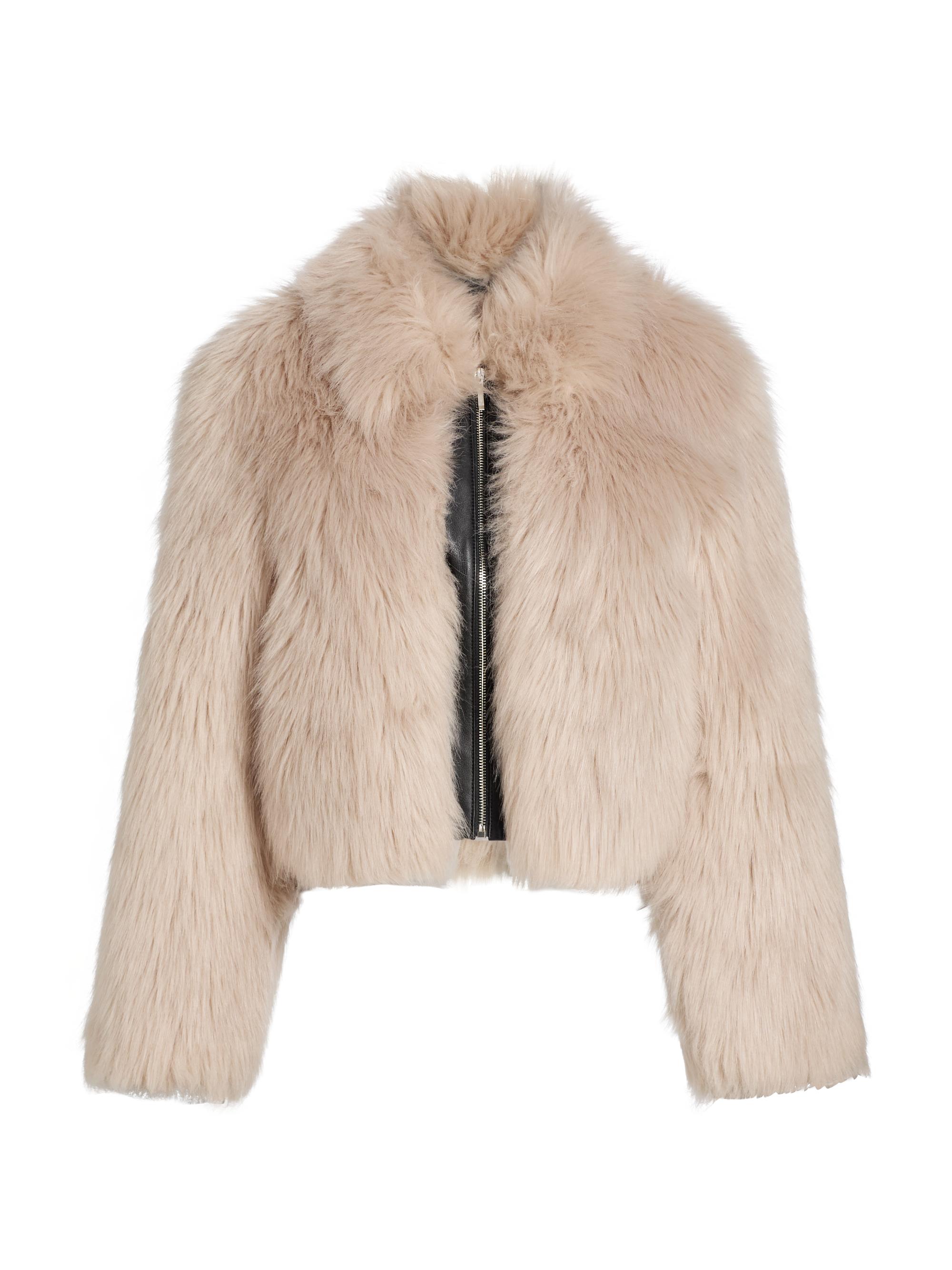 Et Ochs Yates Faux Fur Crop Jacket | Saks Fifth Avenue