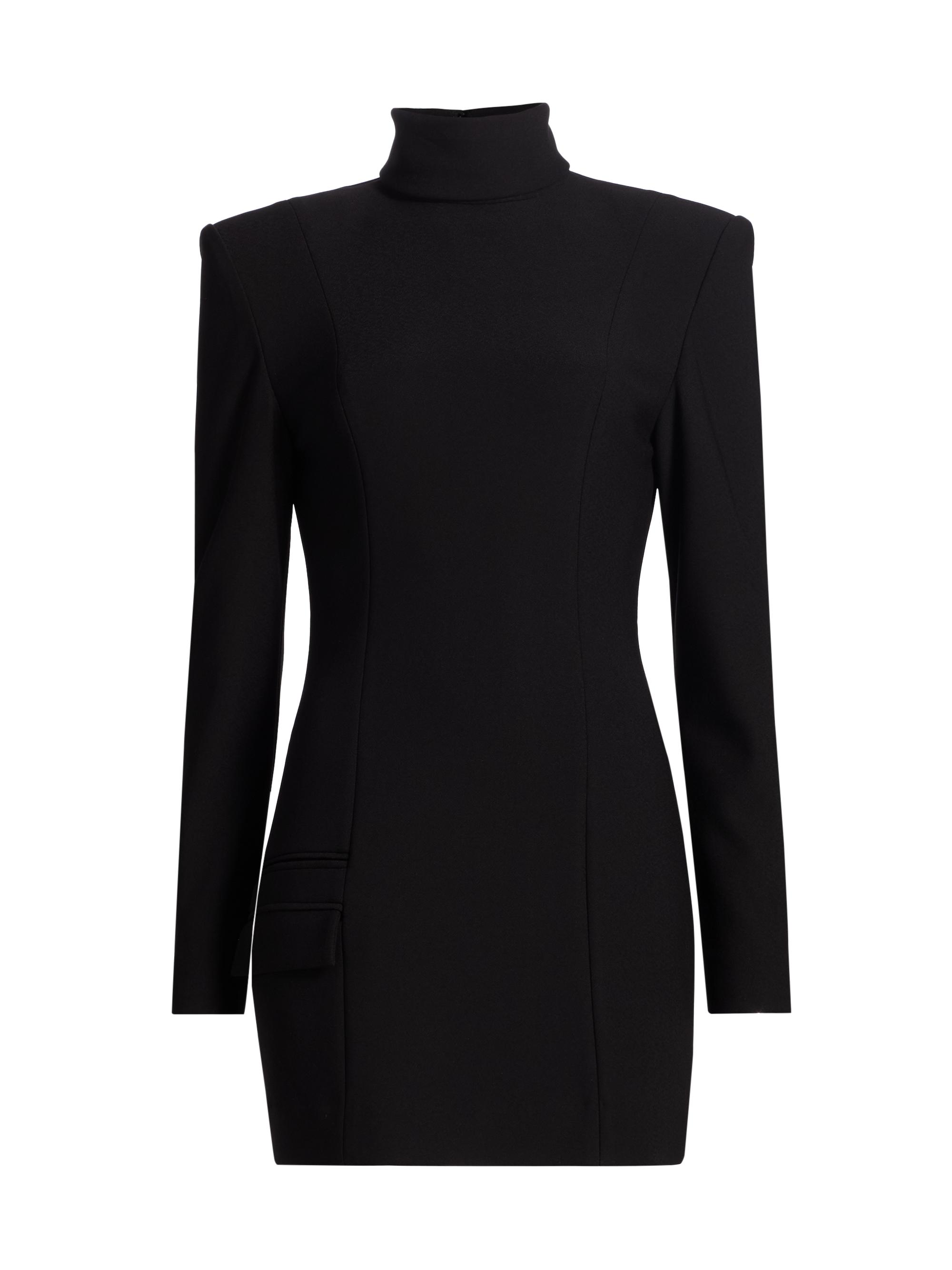Et Ochs Women's Iris Turtleneck Minidress - Black