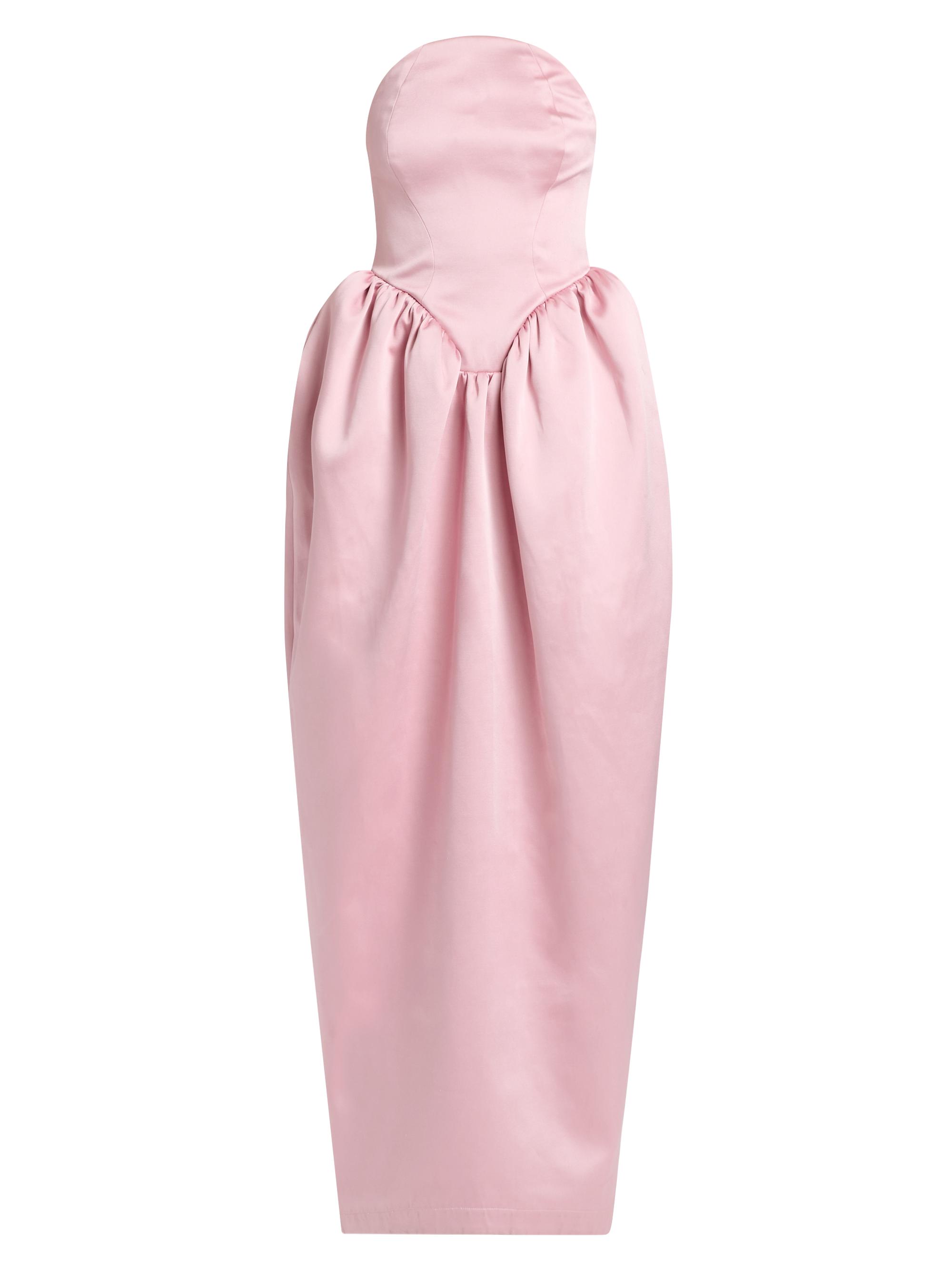 Et Ochs Women's Presley Strapless Corset Gown - Elderberry