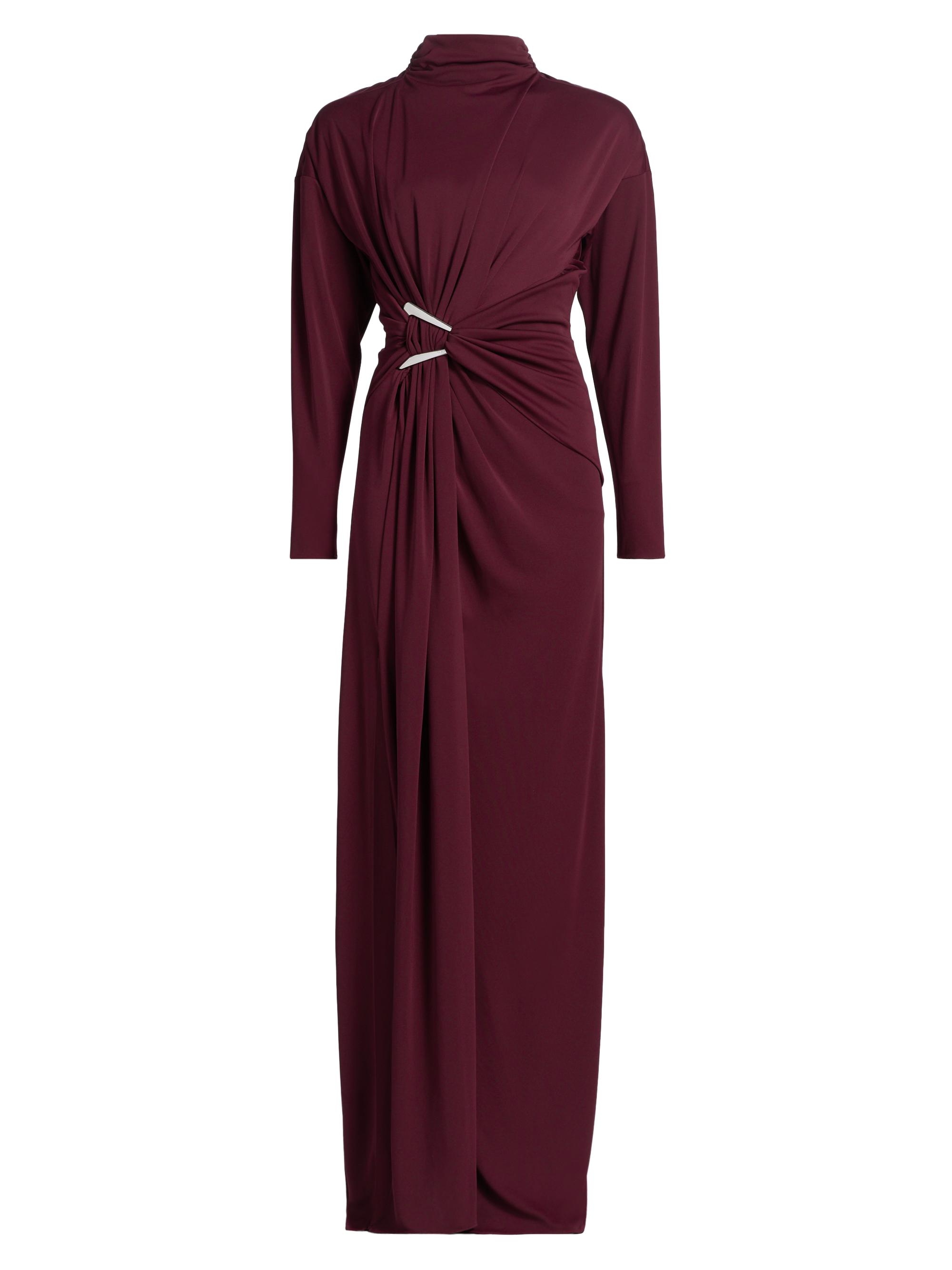 Et Ochs Women's Remington Ruched Slit Gown - Ox Blood