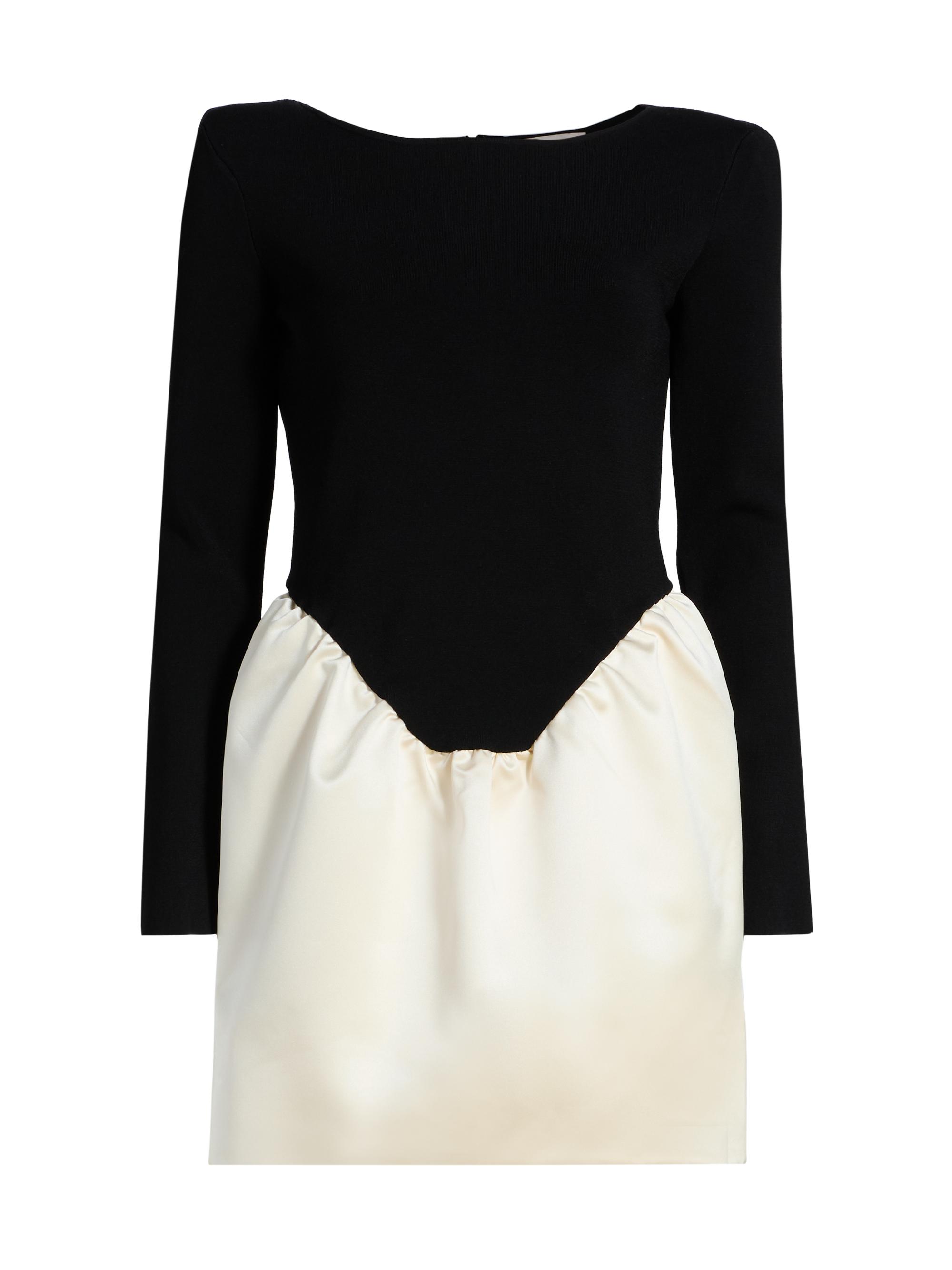 Et Ochs Women's Marley Mix-Media Minidress - Black