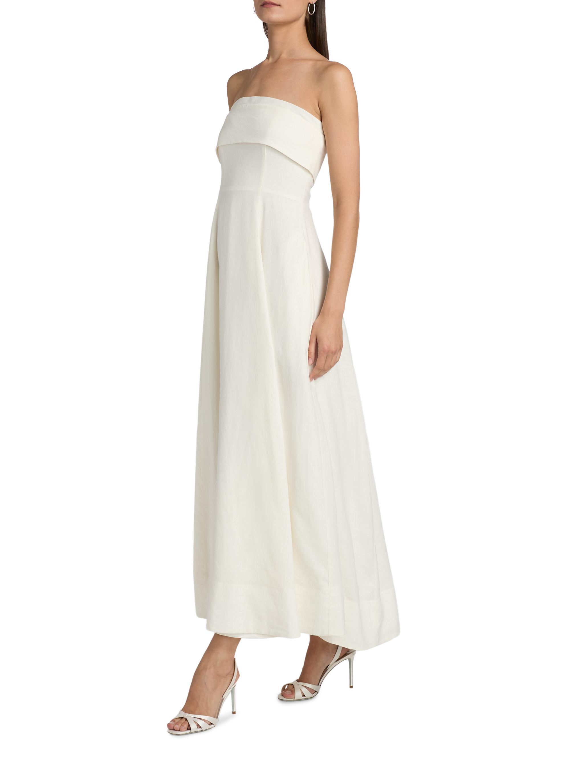 bandeau a line dress Cotton Bandeau Dress main image 1