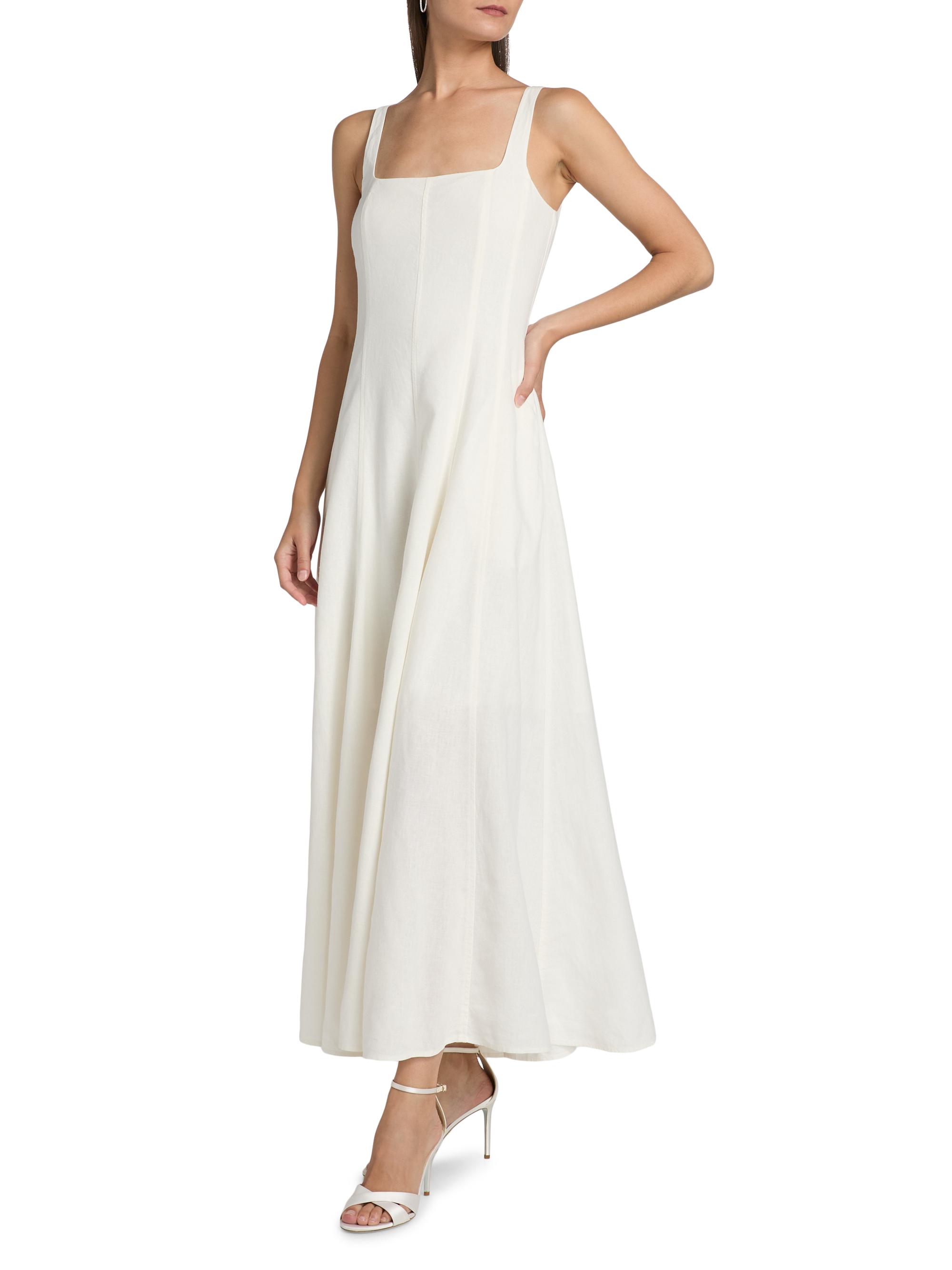 chinese dress ladies Flora Linen Maxi Dress main image 1