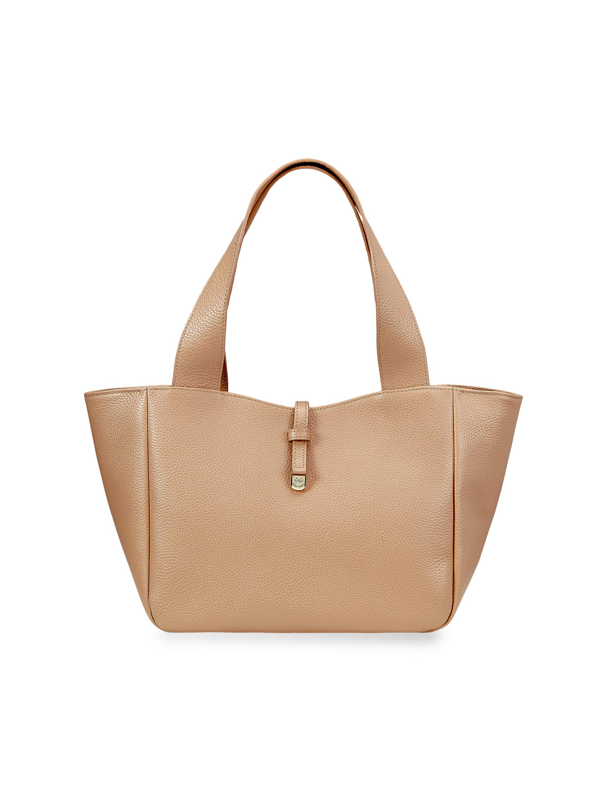 GiGi New York Women's Mercer Leather Tote Bag - Cappuccino