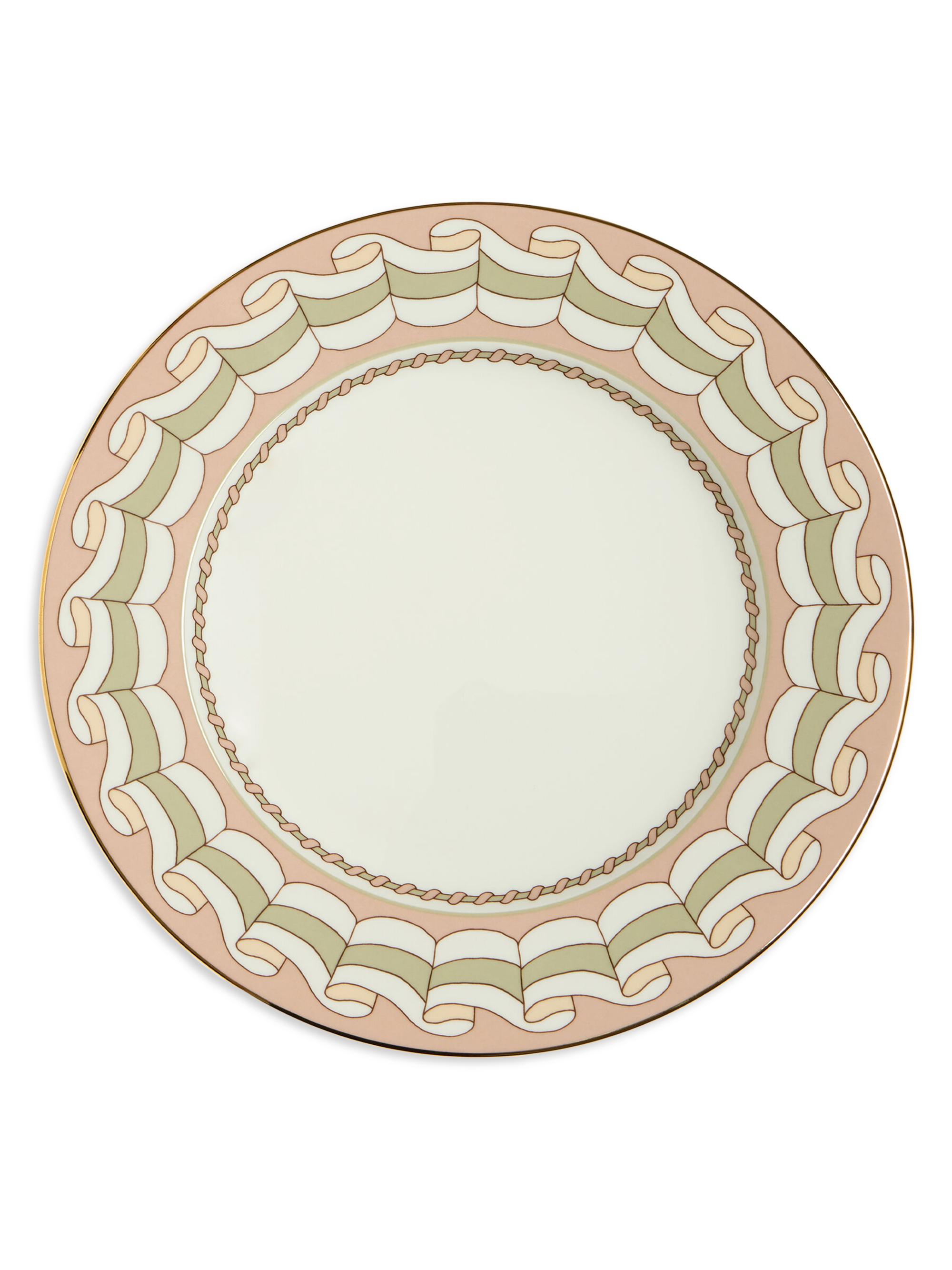 La DoubleJ Charger Plate - Poseidon Dusty Pink
