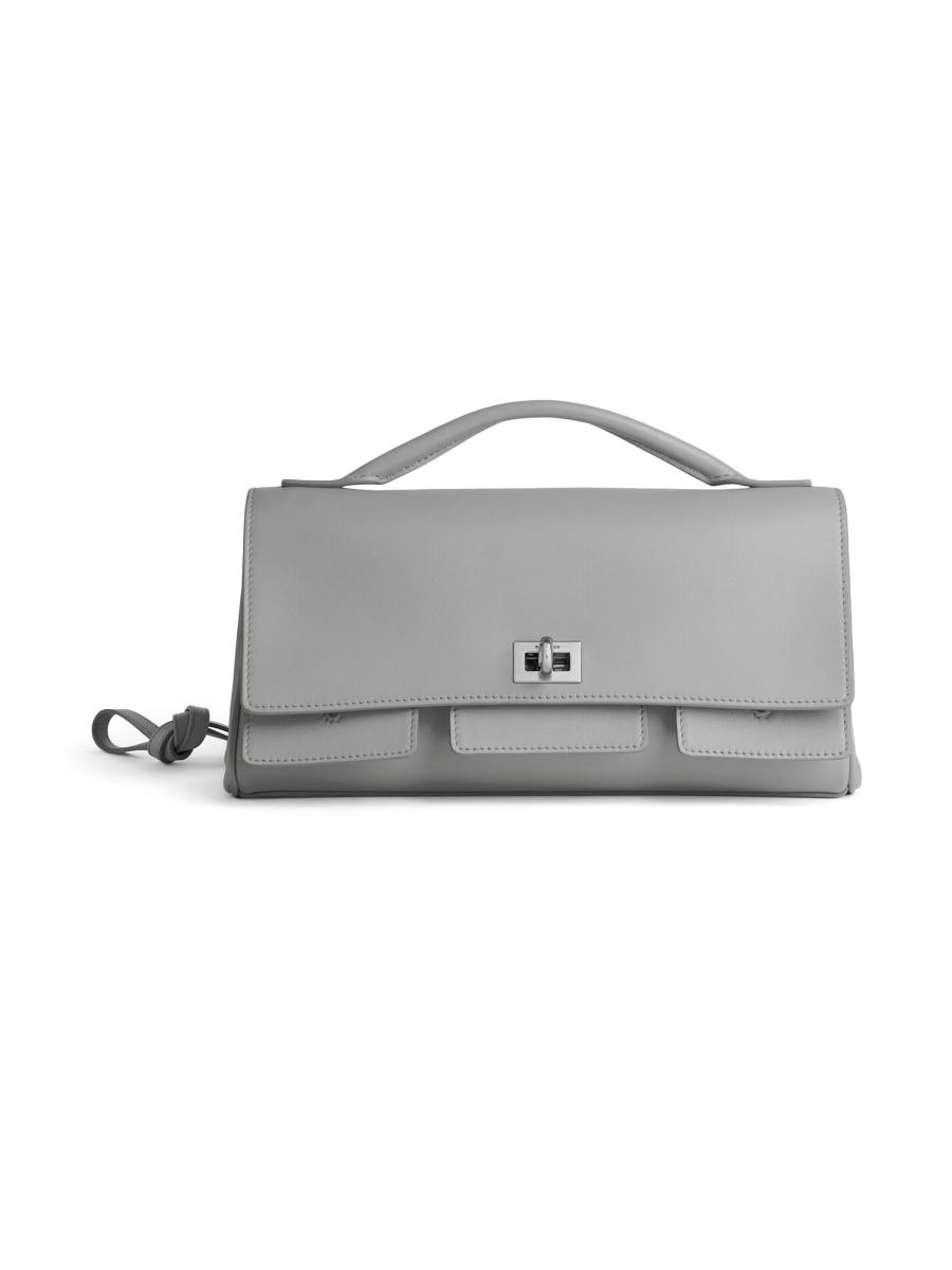 Balenciaga Bel Air Small Clutch on Strap | Saks Fifth Avenue