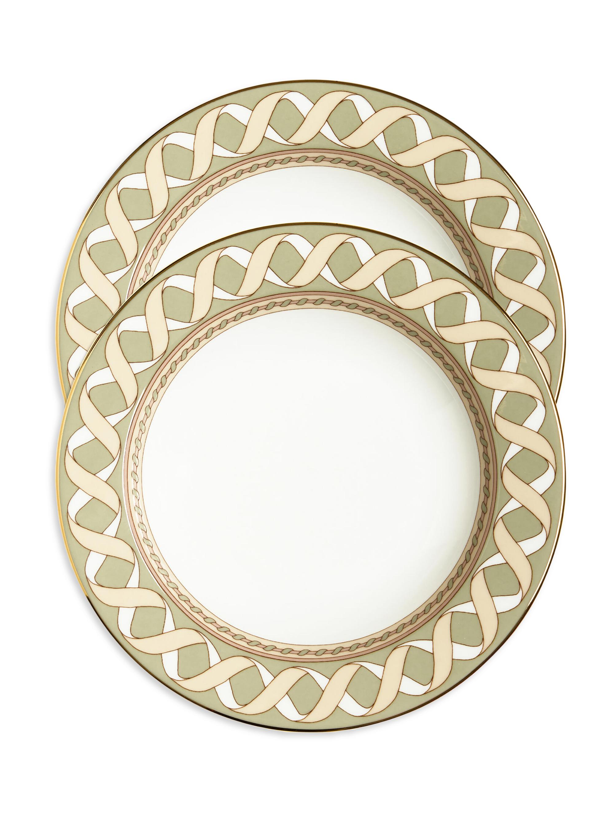 La DoubleJ Soup Plates Set of 2 - Odysseus Pistachio