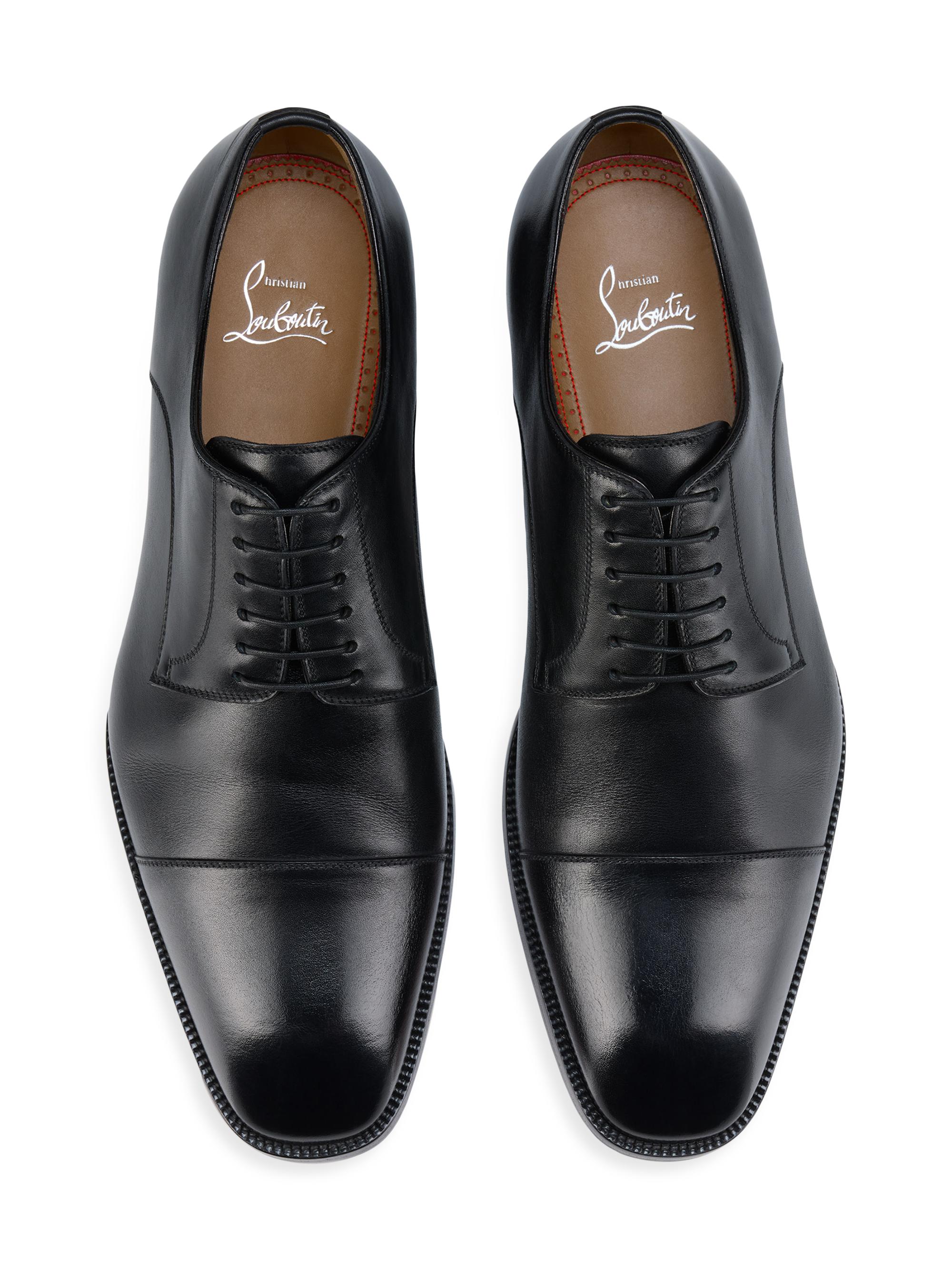 Christian Louboutin Top 5 Leather Derby Shoes | Saks Fifth Avenue