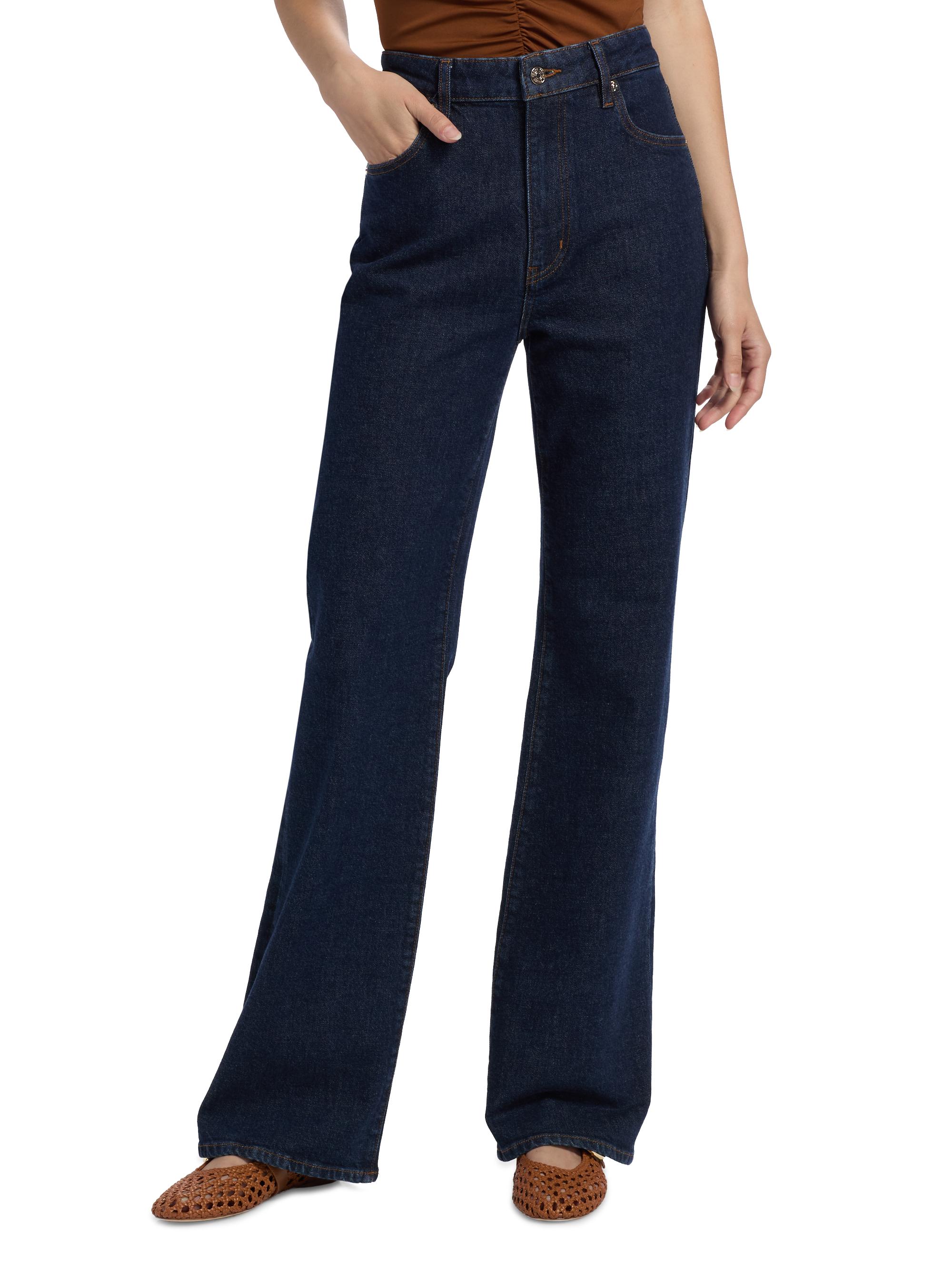 FRAME The Arrow Straight Mid-Rise Jeans | Saks Fifth Avenue