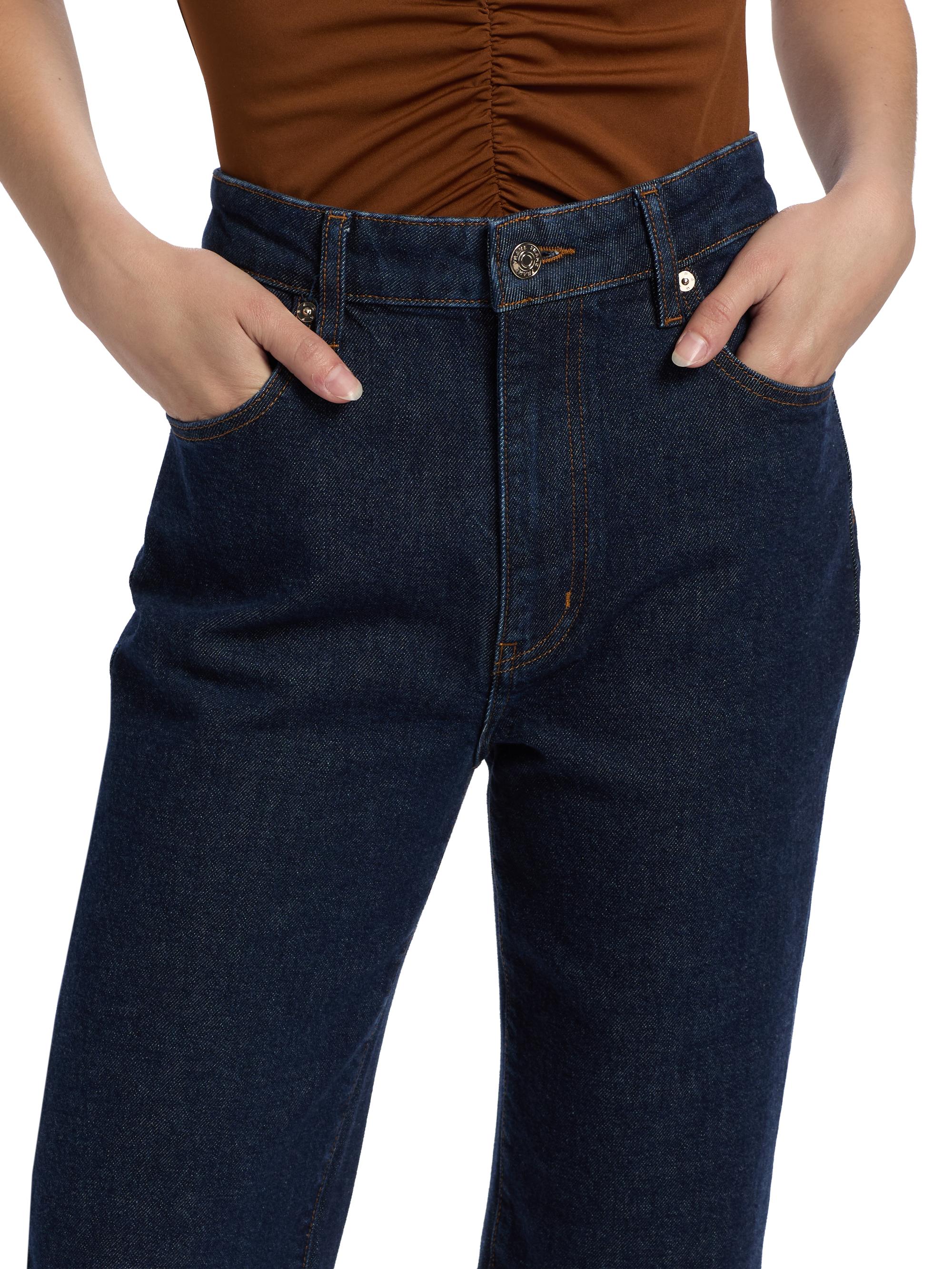 FRAME The Arrow Straight Mid-Rise Jeans | Saks Fifth Avenue