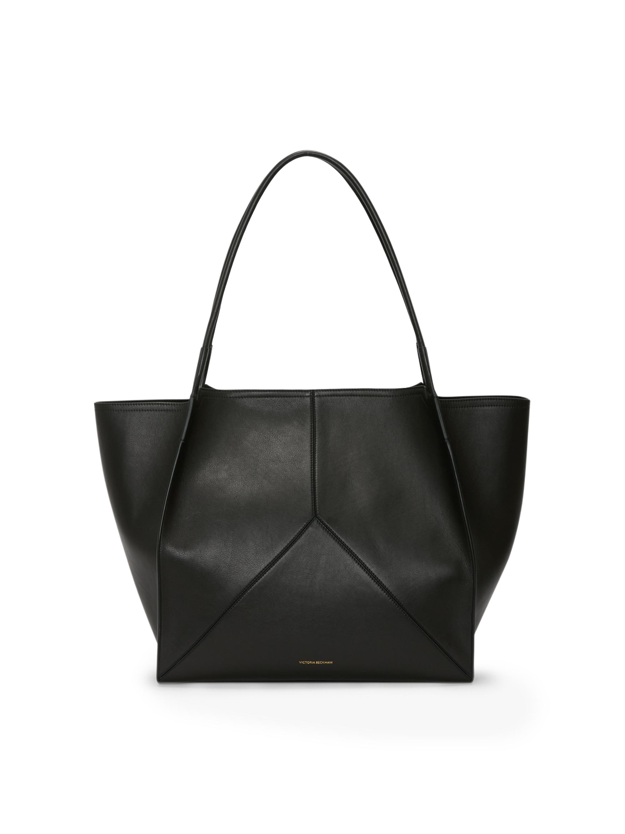 Victoria Beckham Women's Victoria Leather Tote Bag - Black