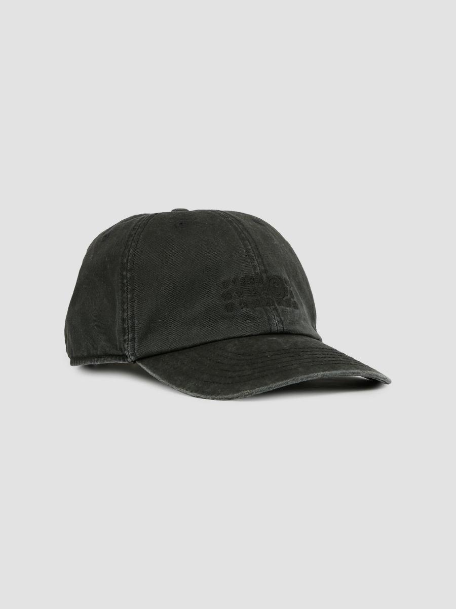 MM6 Maison Margiela Embroidered Cotton Canvas Baseball Cap | Saks