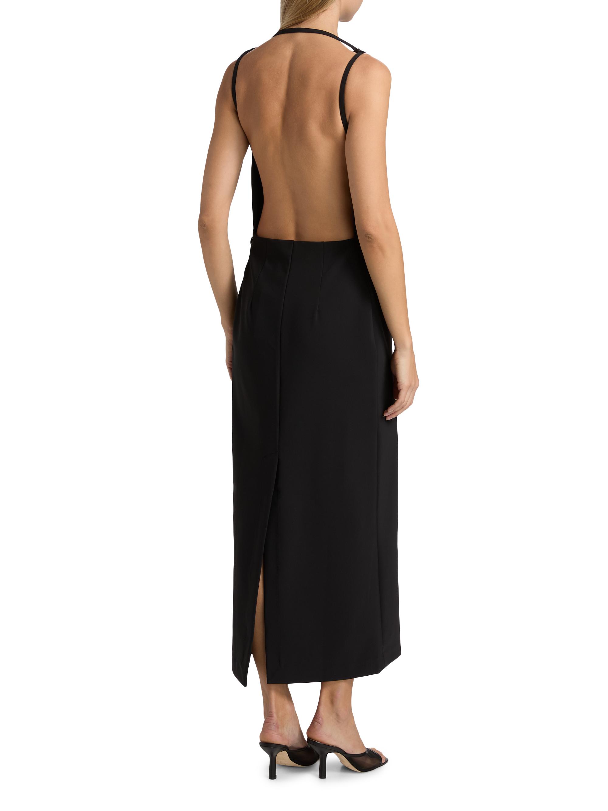 Open Back Maxi Dress