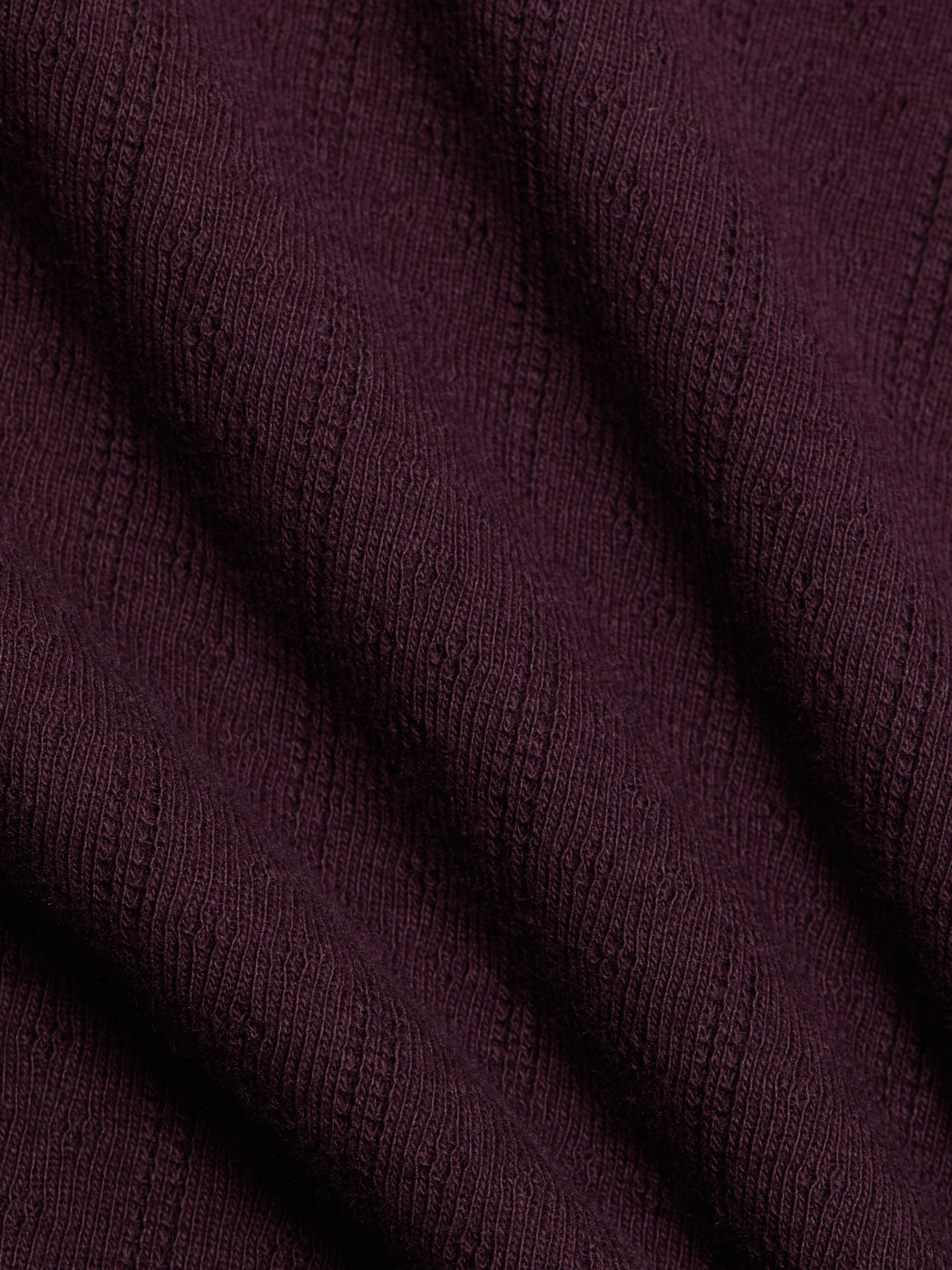 Pointelle-Knit Cotton Top